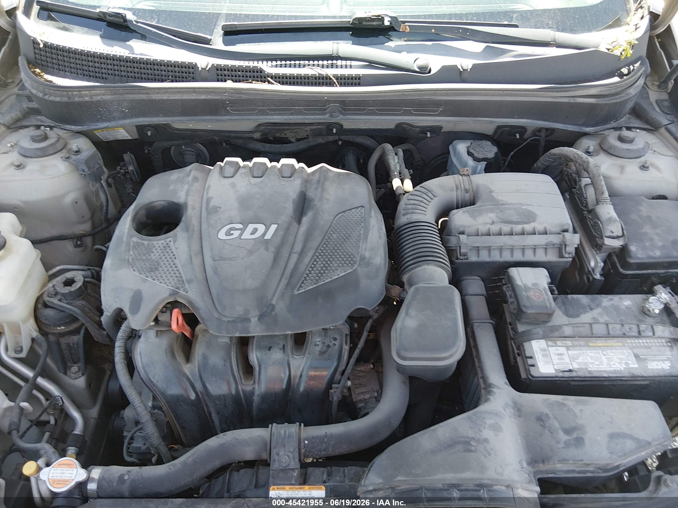 2011 Hyundai Sonata Gls Gold vin: 5NPEB4AC2BH049948