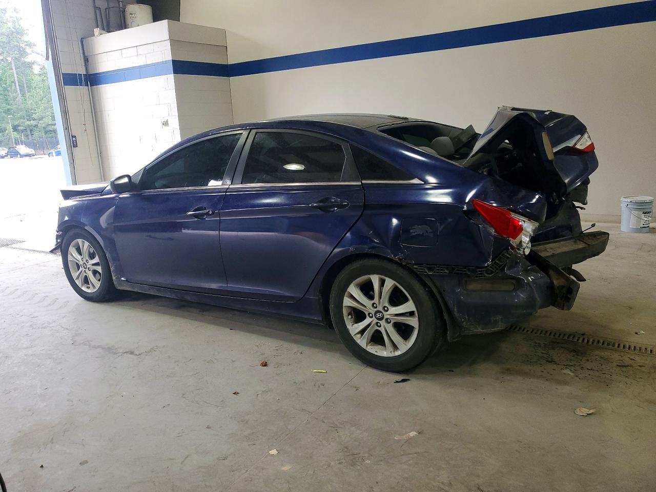 2011 Hyundai Sonata Gls Blue vin: 5NPEB4AC2BH054339