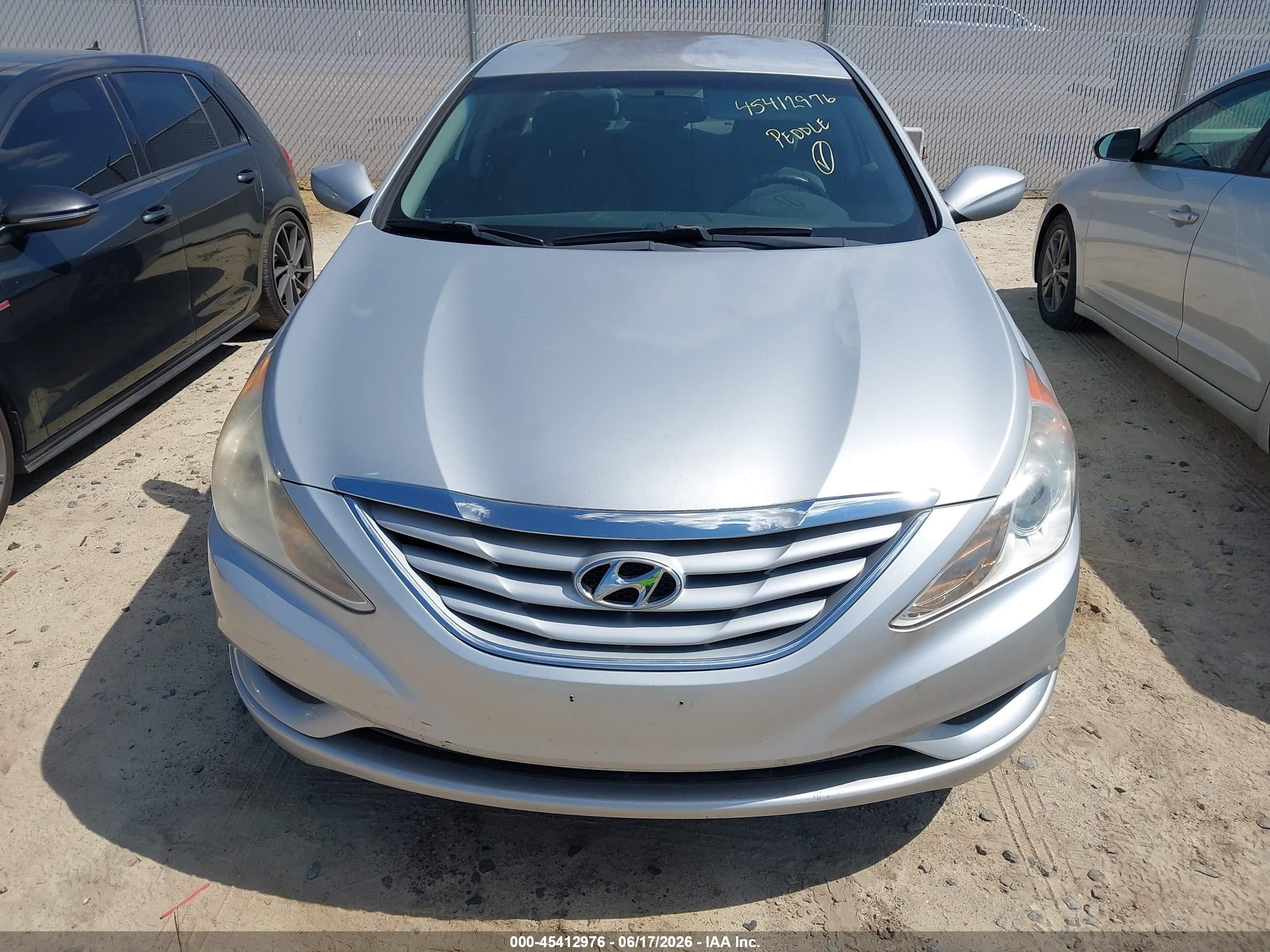2011 Hyundai Sonata Gls Gray vin: 5NPEB4AC2BH057631