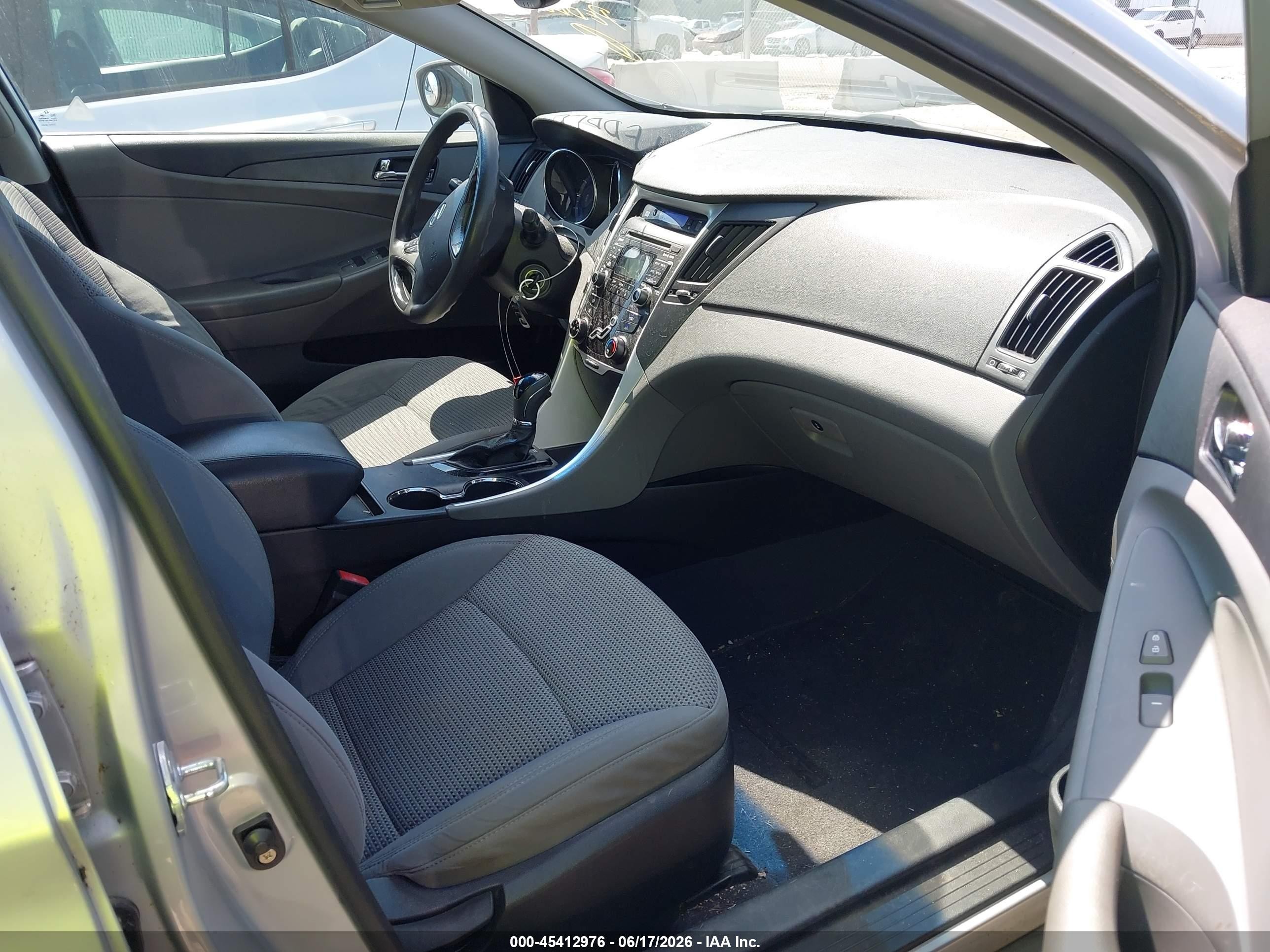 2011 Hyundai Sonata Gls Gray vin: 5NPEB4AC2BH057631