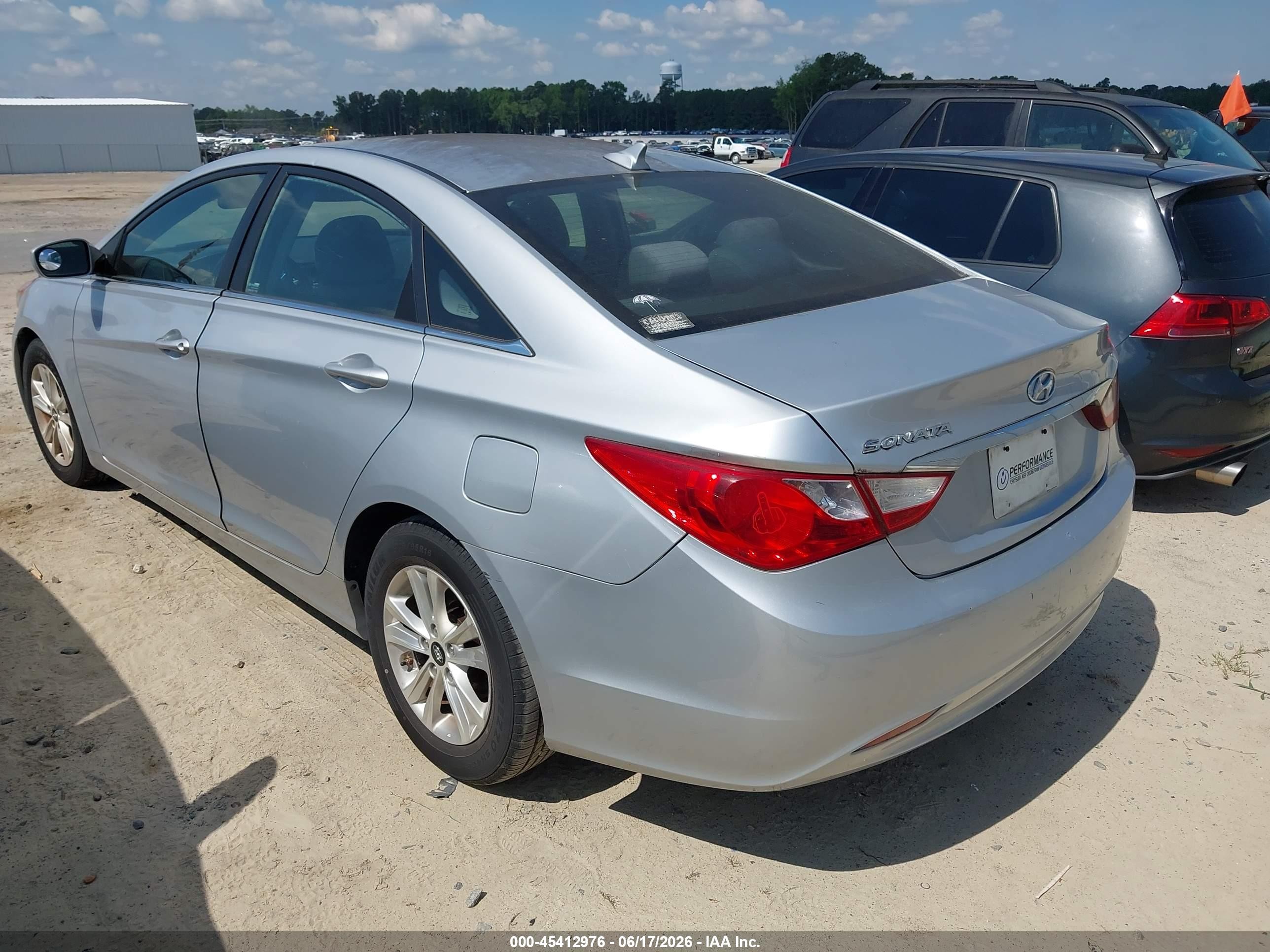 2011 Hyundai Sonata Gls Gray vin: 5NPEB4AC2BH057631