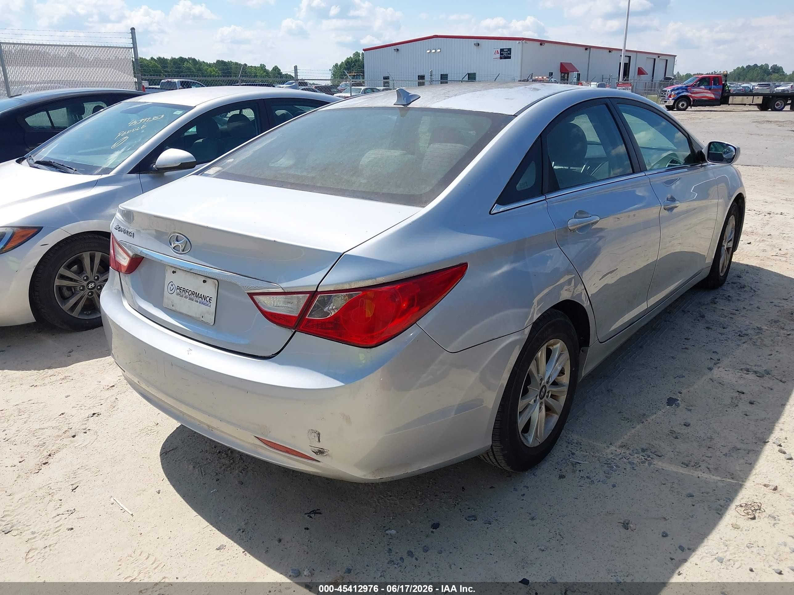 2011 Hyundai Sonata Gls Gray vin: 5NPEB4AC2BH057631