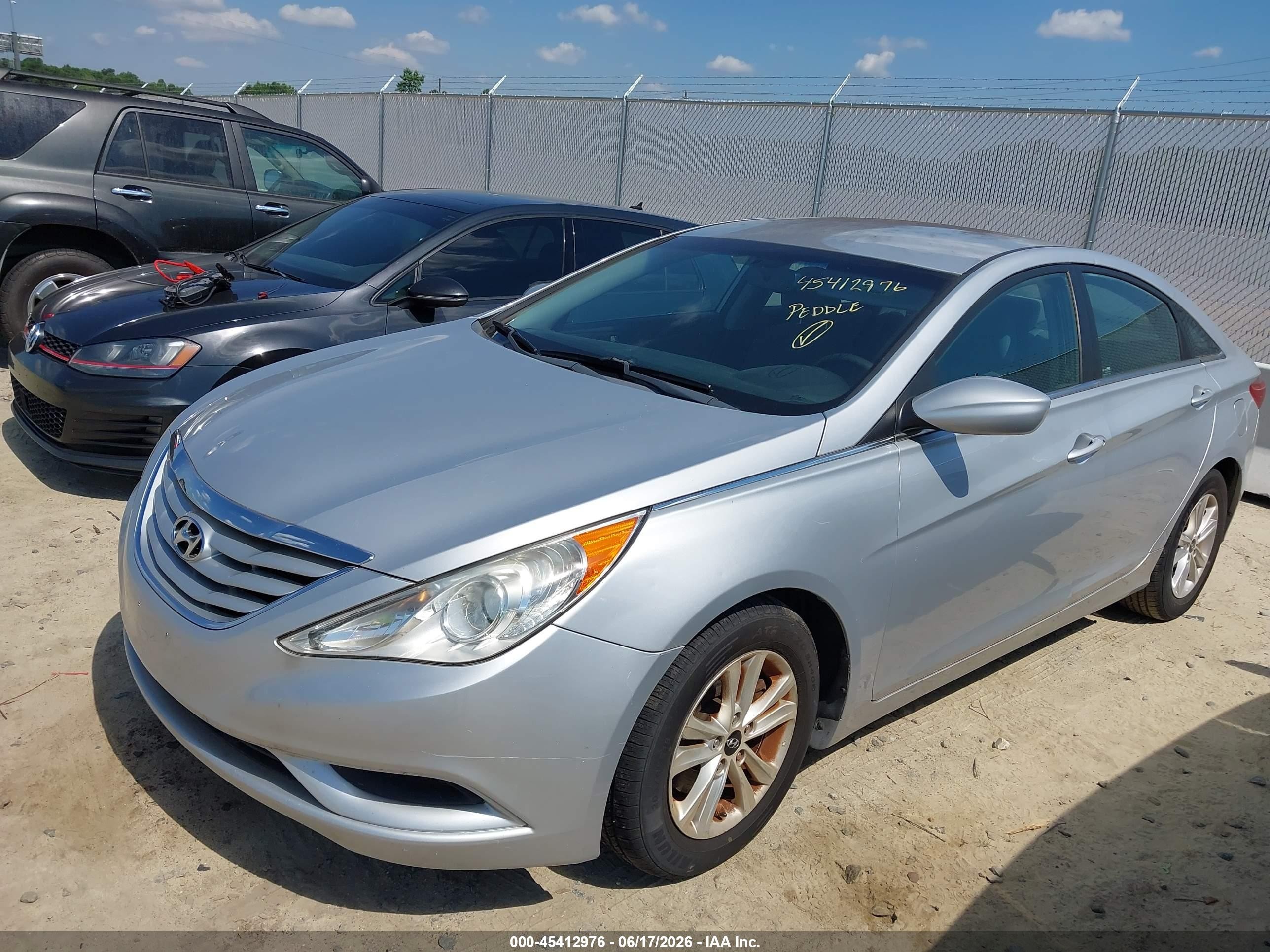 2011 Hyundai Sonata Gls Gray vin: 5NPEB4AC2BH057631
