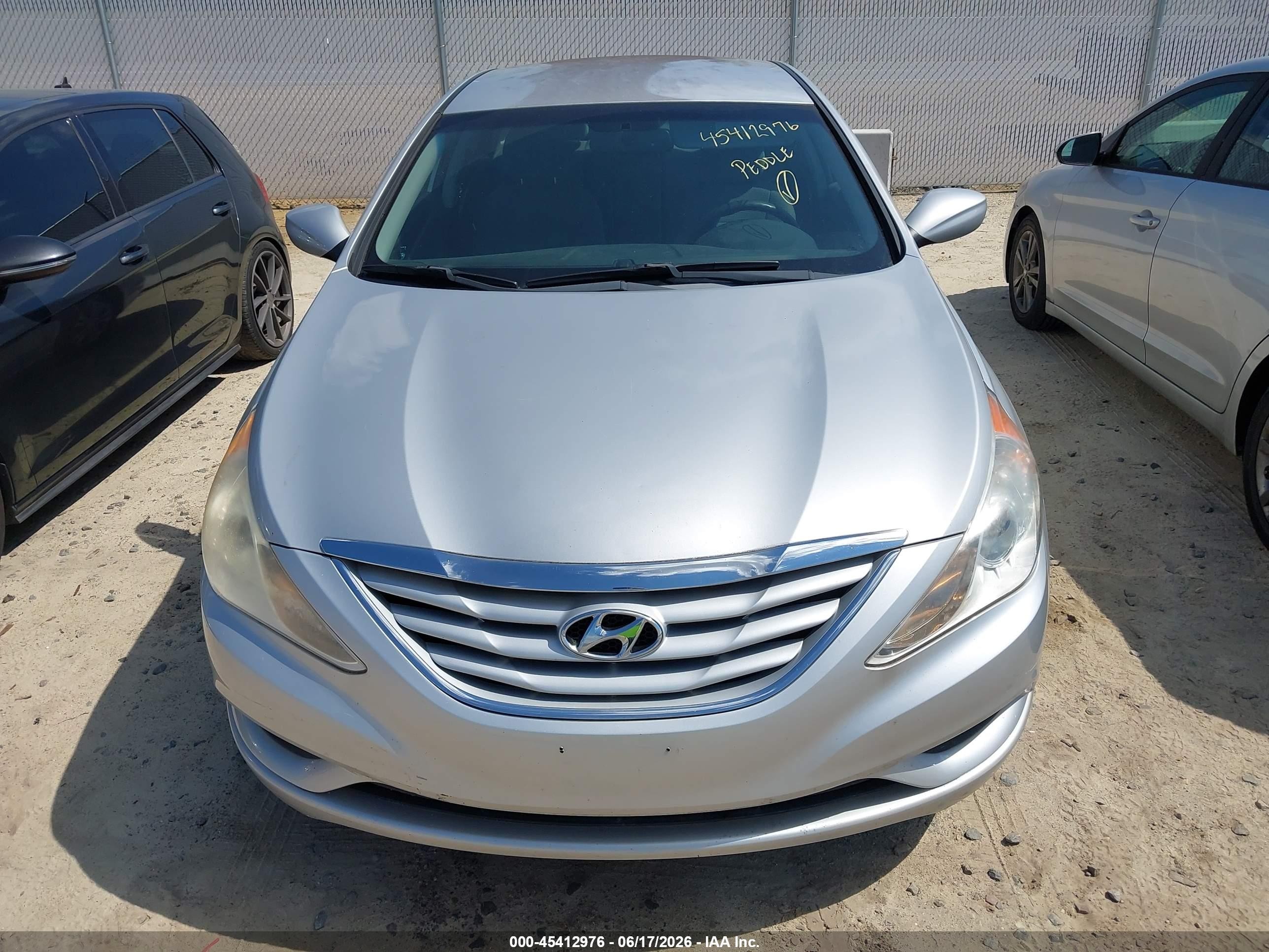 2011 Hyundai Sonata Gls Gray vin: 5NPEB4AC2BH057631