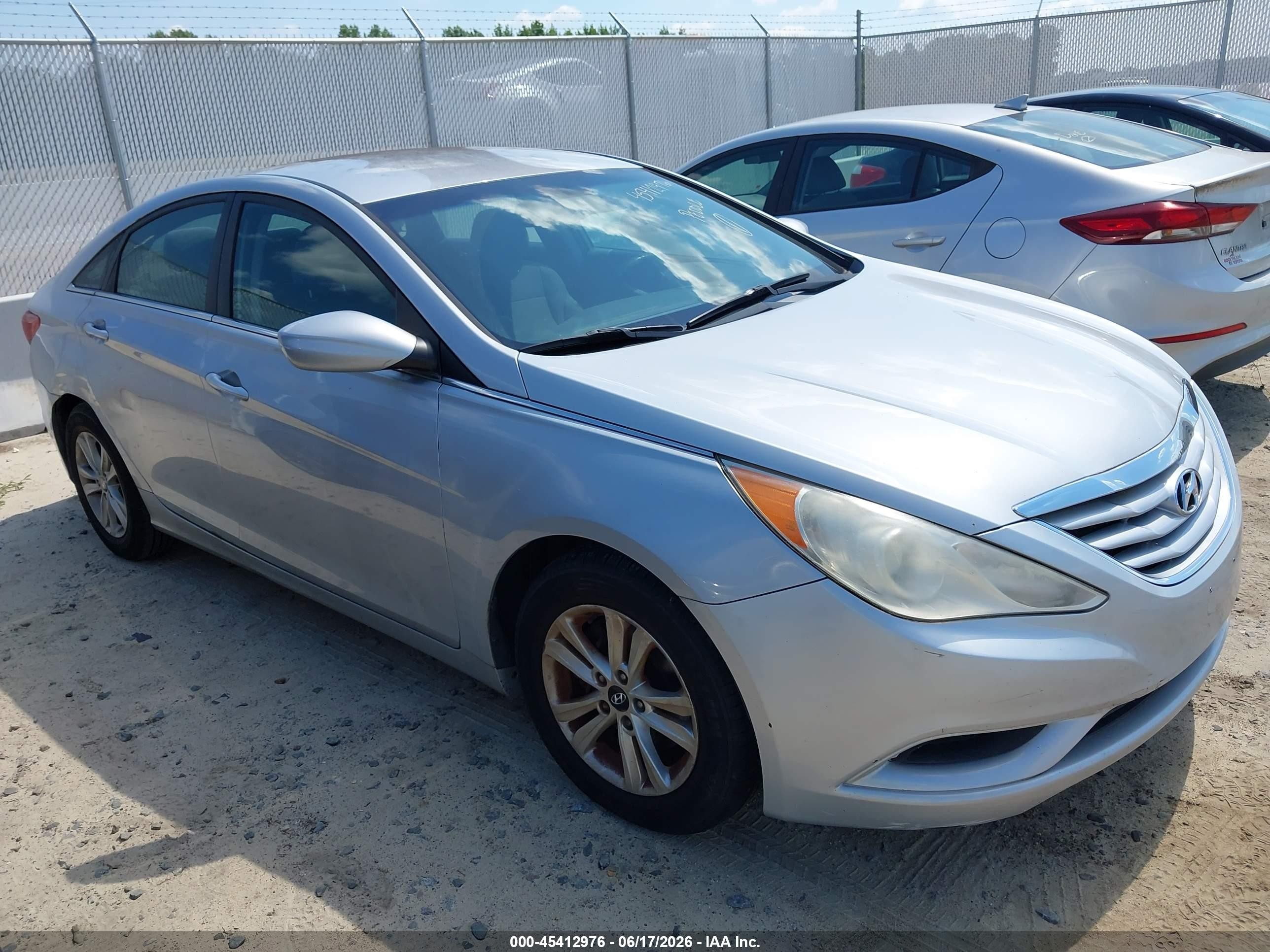 2011 Hyundai Sonata Gls Gray vin: 5NPEB4AC2BH057631