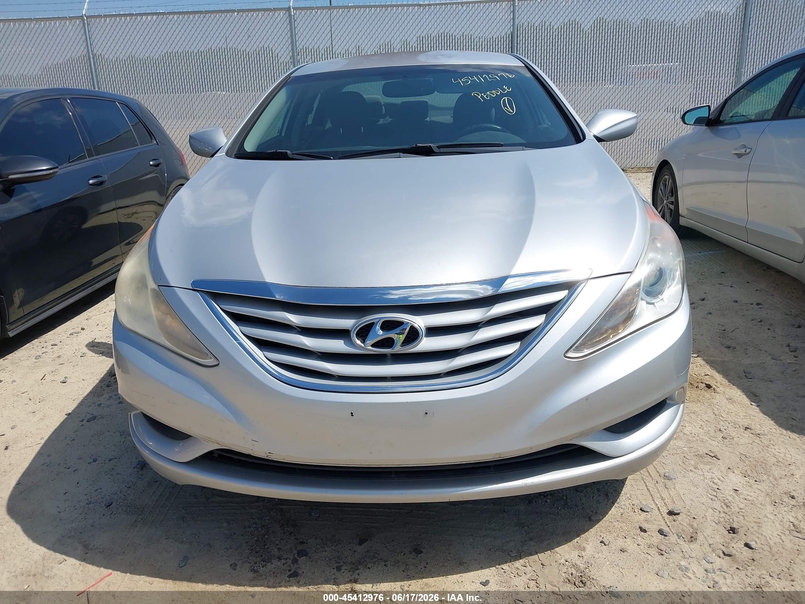 2011 Hyundai Sonata Gls Gray vin: 5NPEB4AC2BH057631