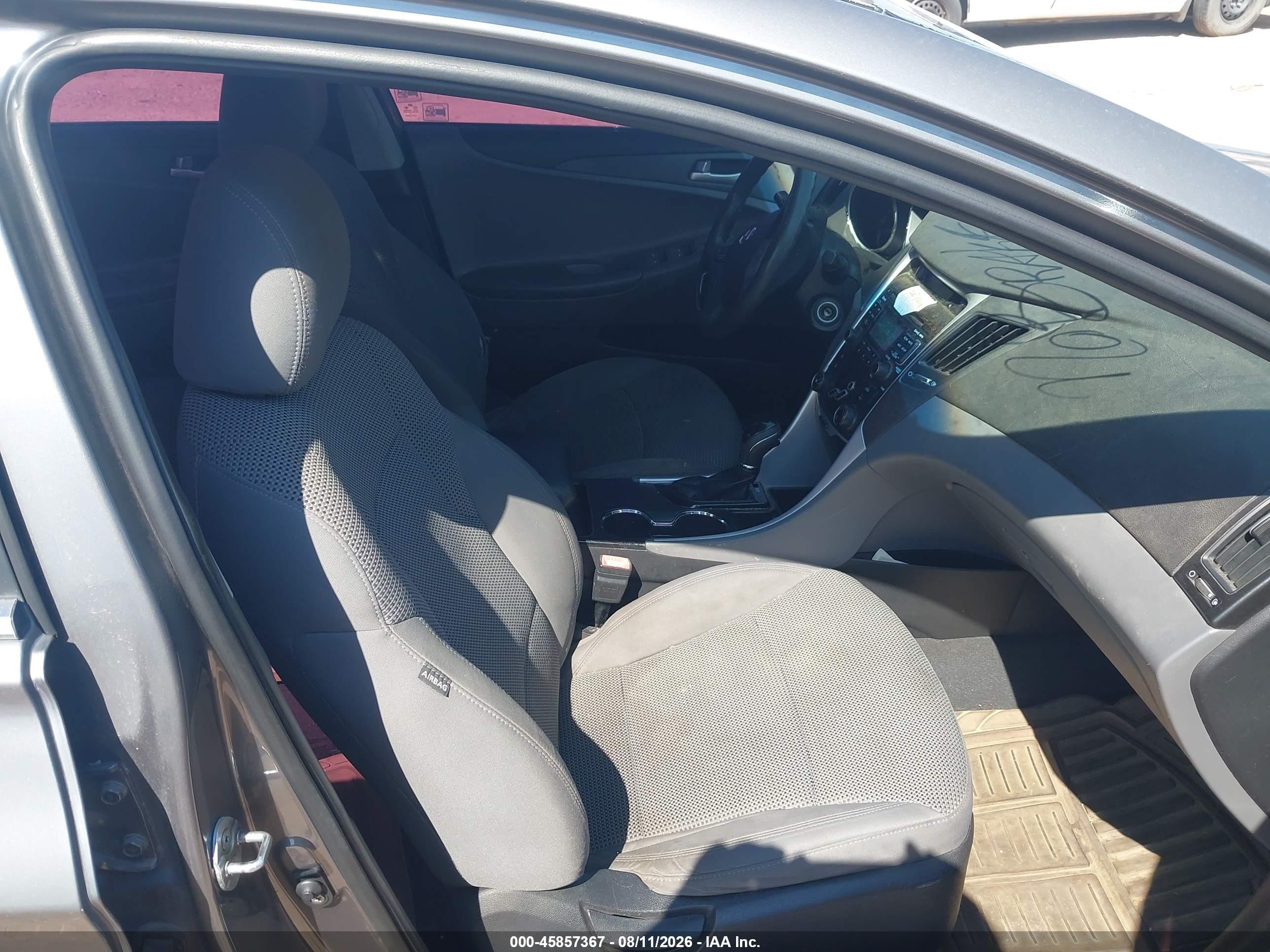 2011 Hyundai Sonata Gls Gray vin: 5NPEB4AC2BH076096
