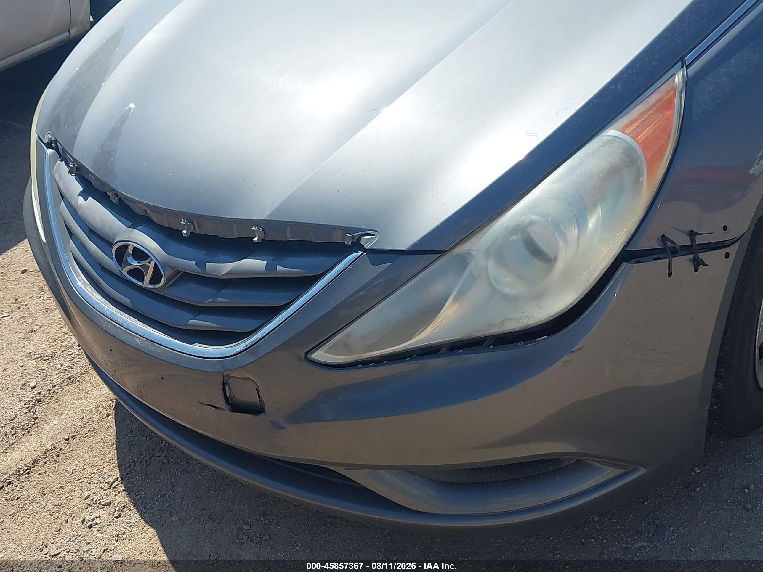 2011 Hyundai Sonata Gls Gray vin: 5NPEB4AC2BH076096