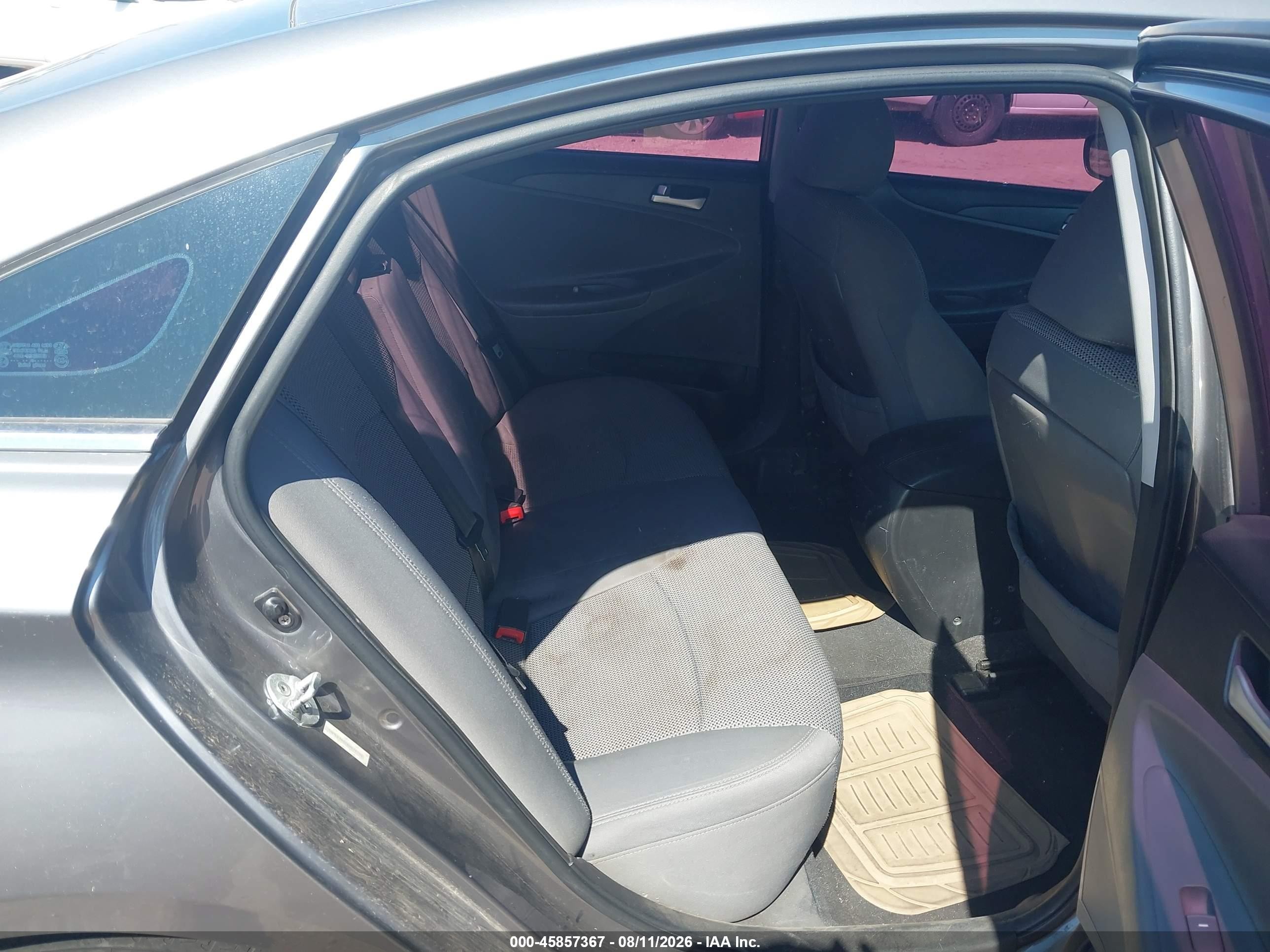2011 Hyundai Sonata Gls Gray vin: 5NPEB4AC2BH076096