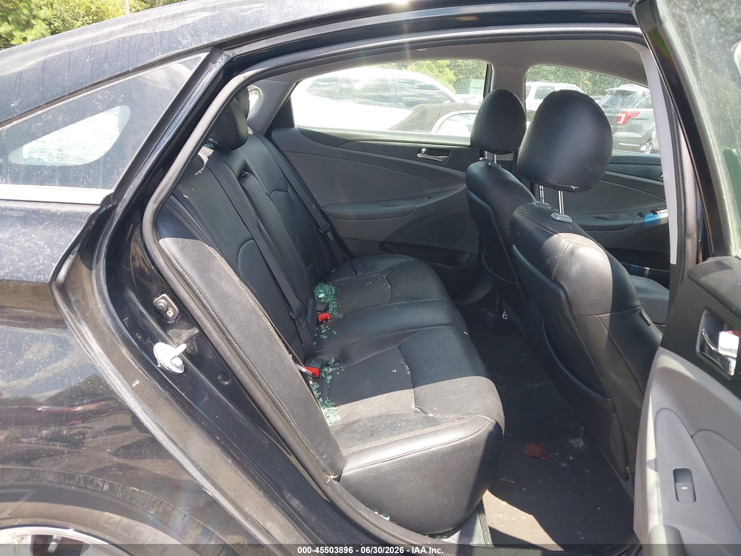 2011 Hyundai Sonata Gls Black vin: 5NPEB4AC2BH086126