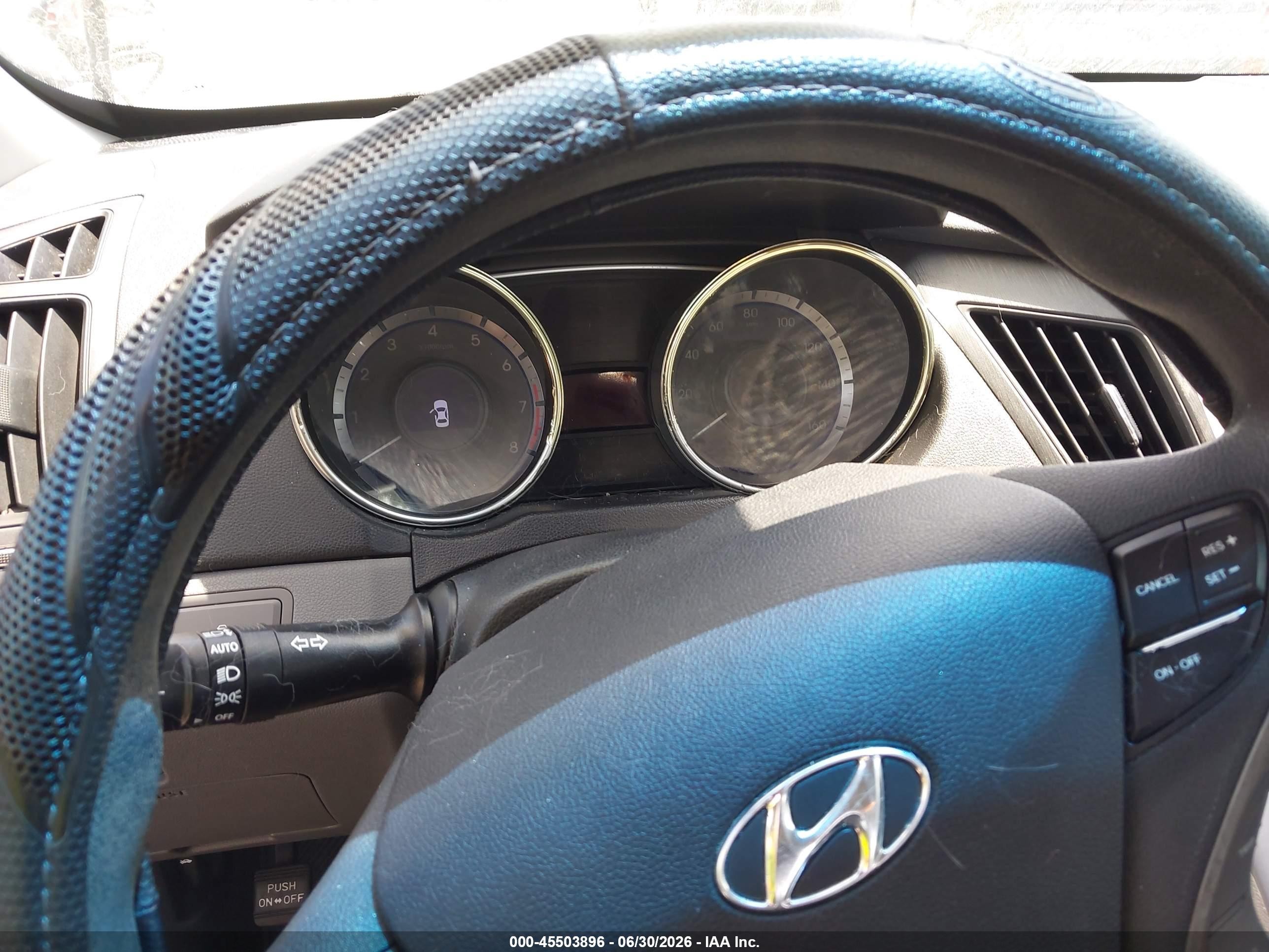 2011 Hyundai Sonata Gls Black vin: 5NPEB4AC2BH086126