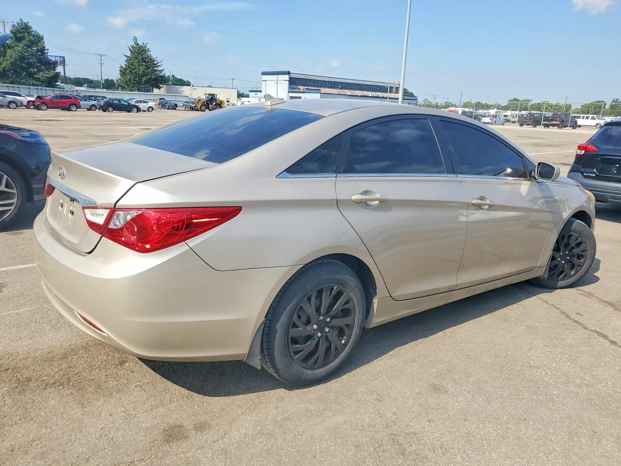2011 Hyundai Sonata Gls Beige vin: 5NPEB4AC2BH096588