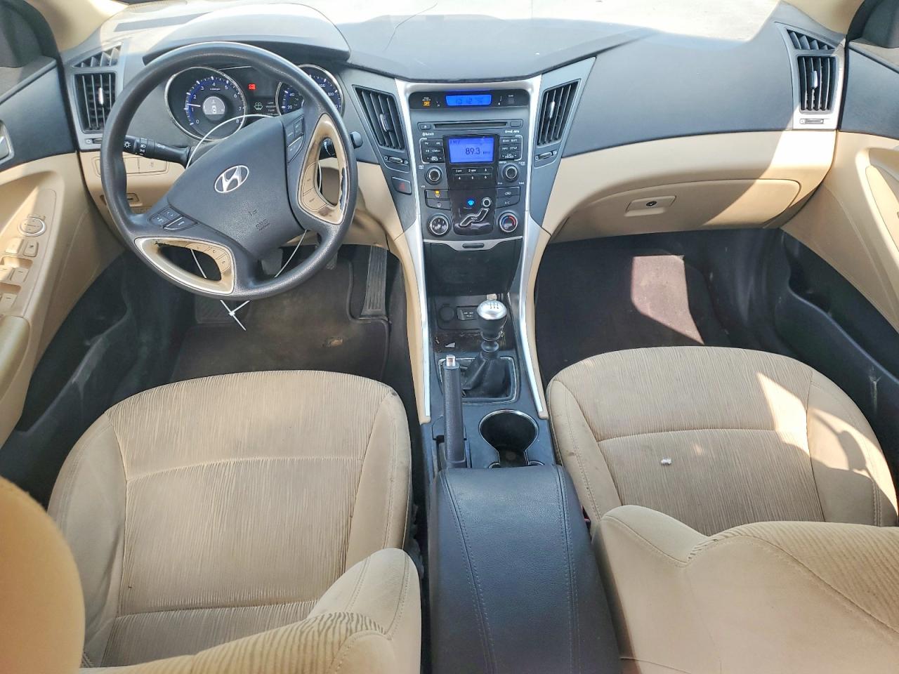 2011 Hyundai Sonata Gls Beige vin: 5NPEB4AC2BH096588