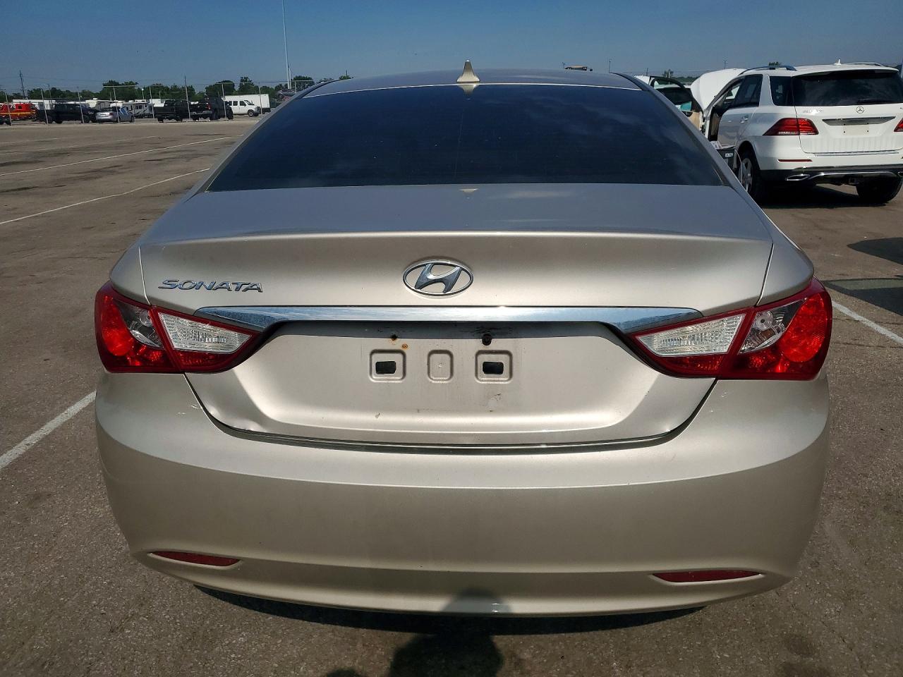 2011 Hyundai Sonata Gls Beige vin: 5NPEB4AC2BH096588