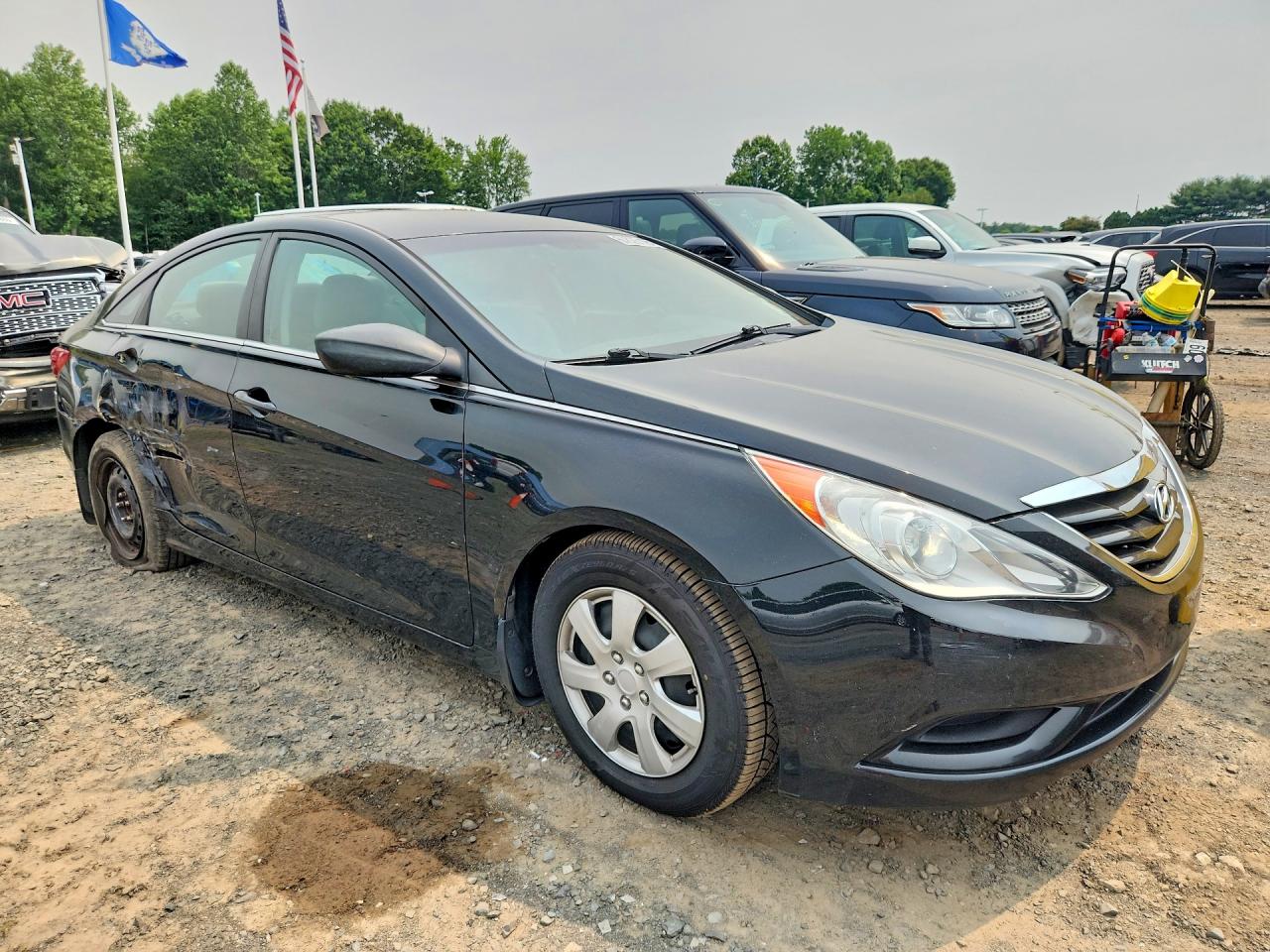 2011 Hyundai Sonata Gls Black vin: 5NPEB4AC2BH107220
