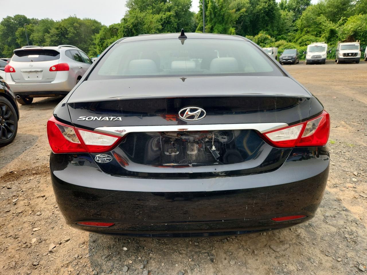2011 Hyundai Sonata Gls Black vin: 5NPEB4AC2BH107220