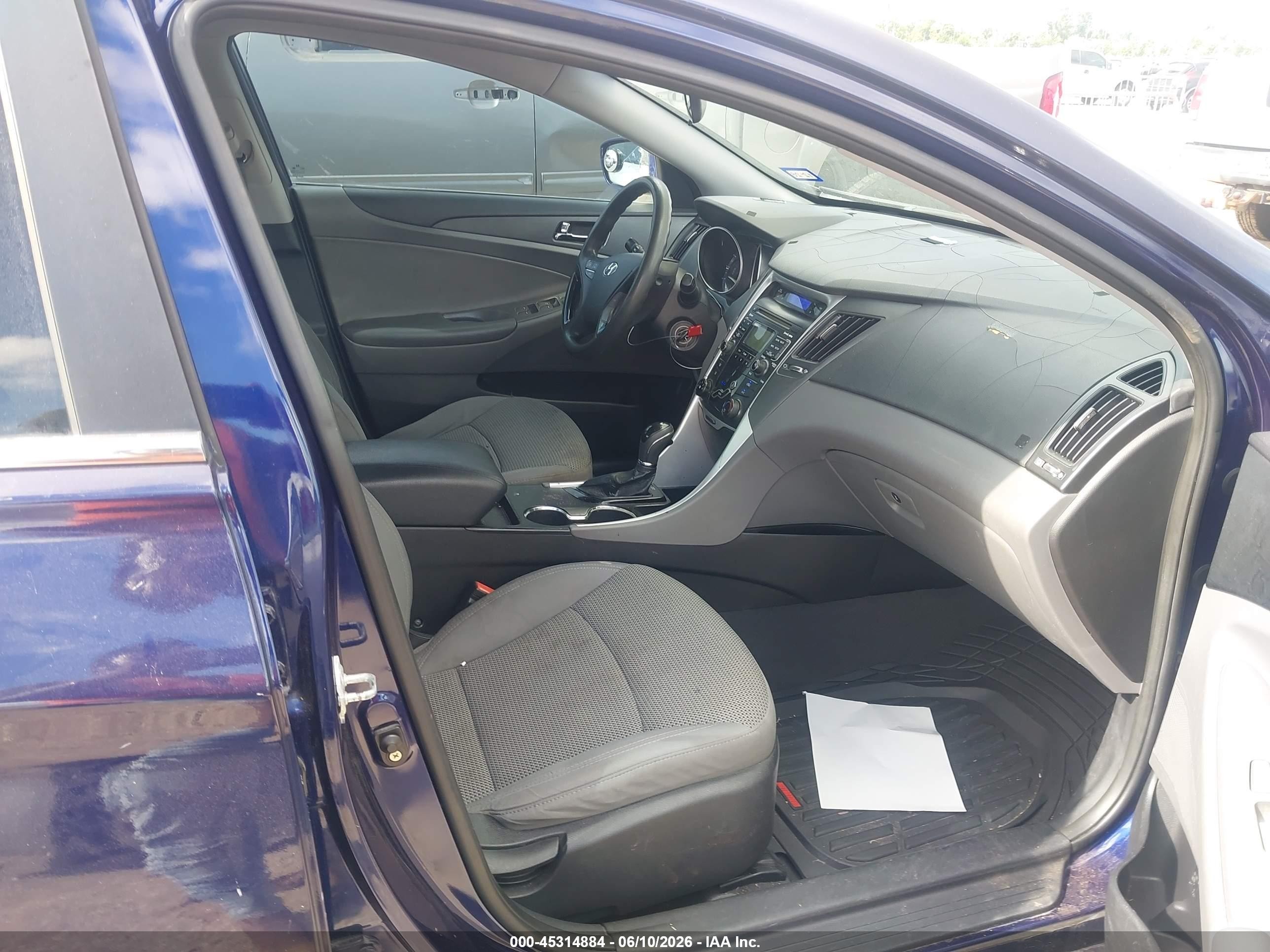 2011 Hyundai Sonata Gls Blue vin: 5NPEB4AC2BH109985