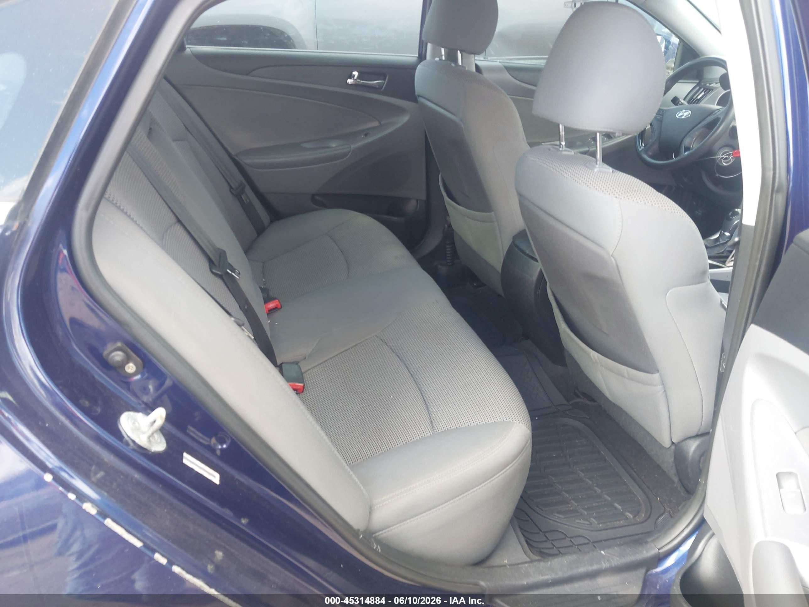 2011 Hyundai Sonata Gls Blue vin: 5NPEB4AC2BH109985