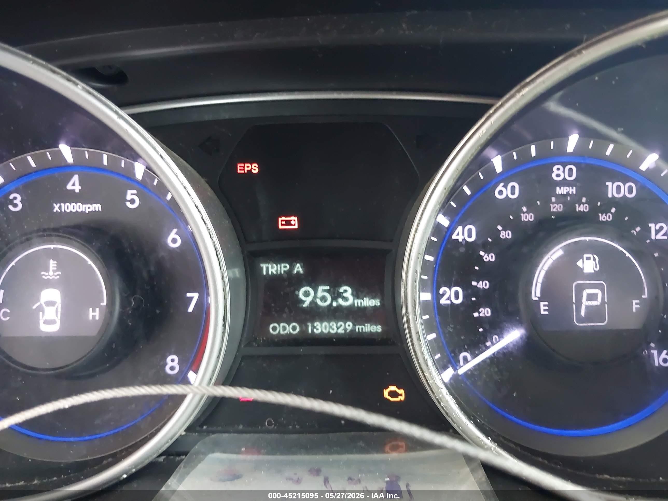 2011 Hyundai Sonata Gls White vin: 5NPEB4AC2BH114989