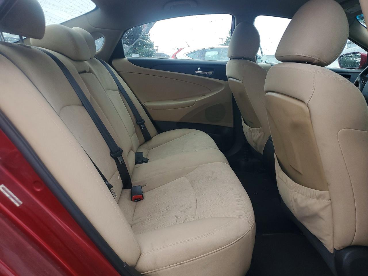 2011 Hyundai Sonata Gls Red vin: 5NPEB4AC2BH125040