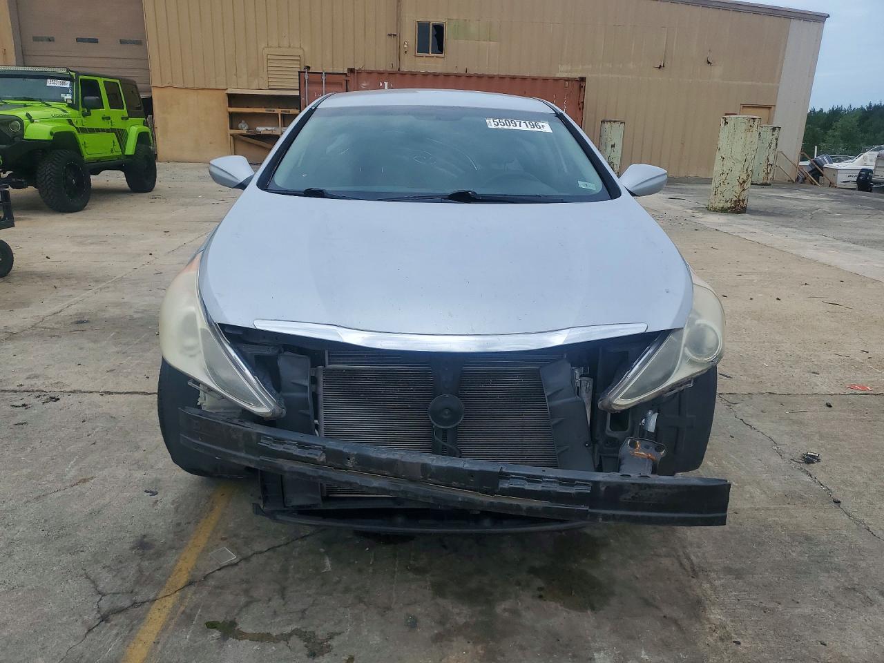2011 Hyundai Sonata Gls Silver vin: 5NPEB4AC2BH139164