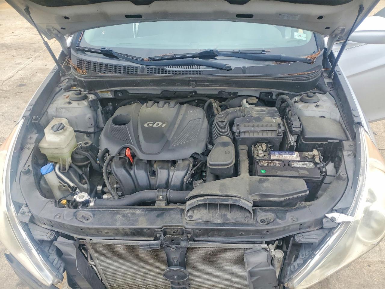 2011 Hyundai Sonata Gls Silver vin: 5NPEB4AC2BH139164