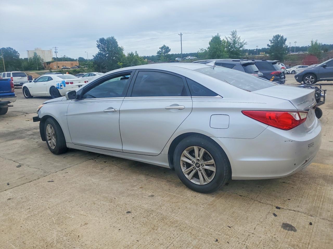 2011 Hyundai Sonata Gls Silver vin: 5NPEB4AC2BH139164