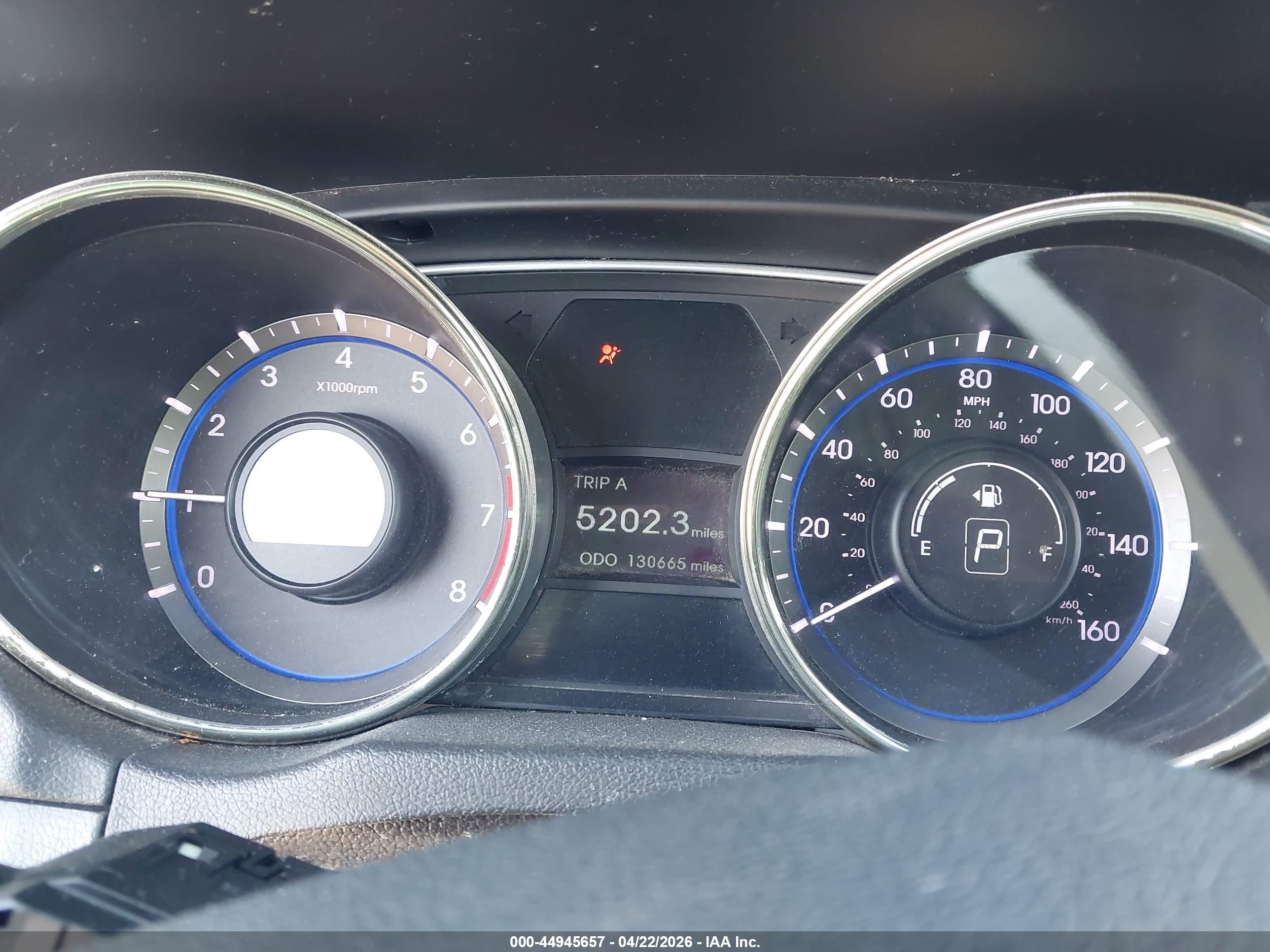2011 Hyundai Sonata Gls Серый vin: 5NPEB4AC2BH146681