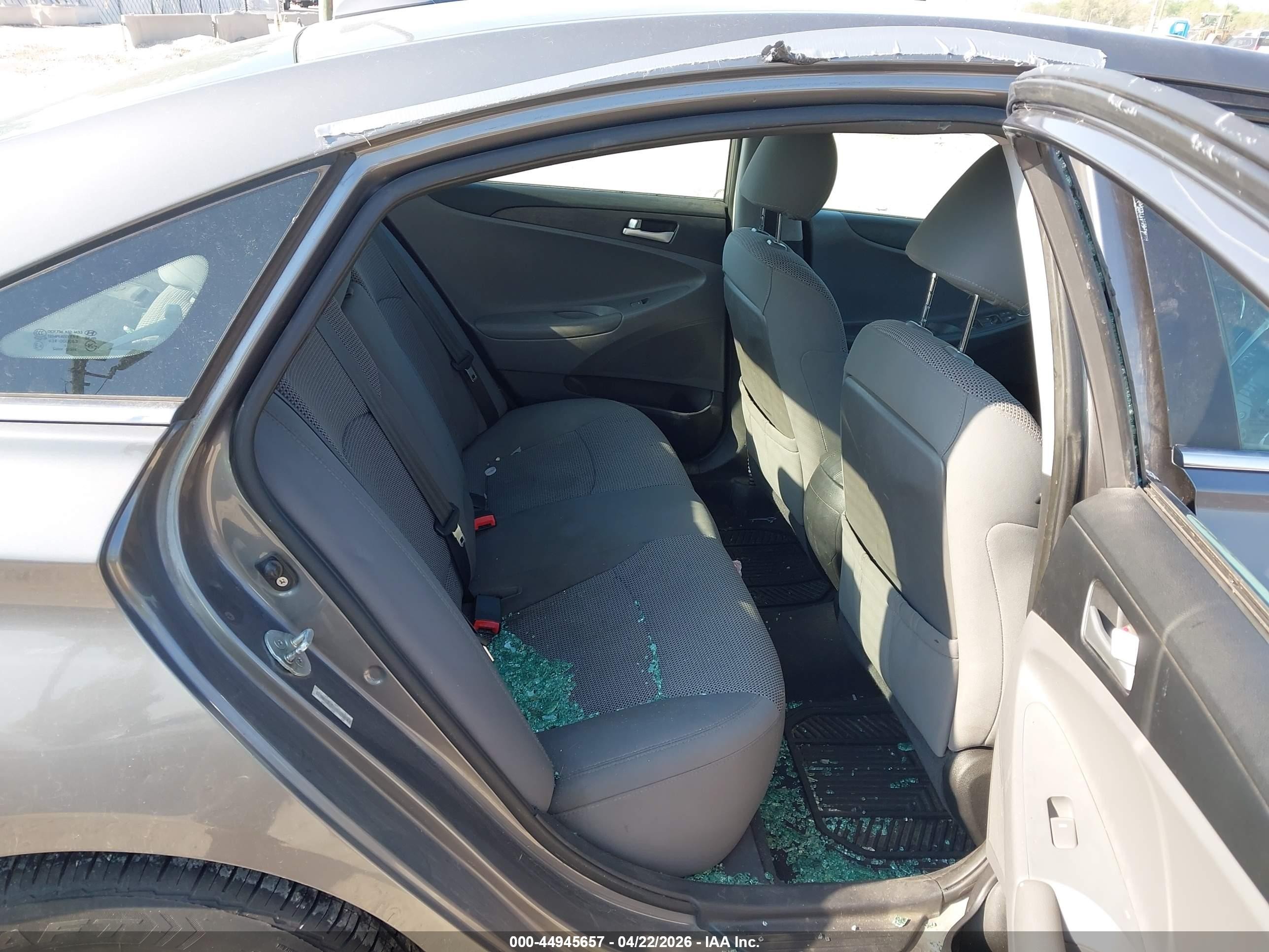 2011 Hyundai Sonata Gls Серый vin: 5NPEB4AC2BH146681