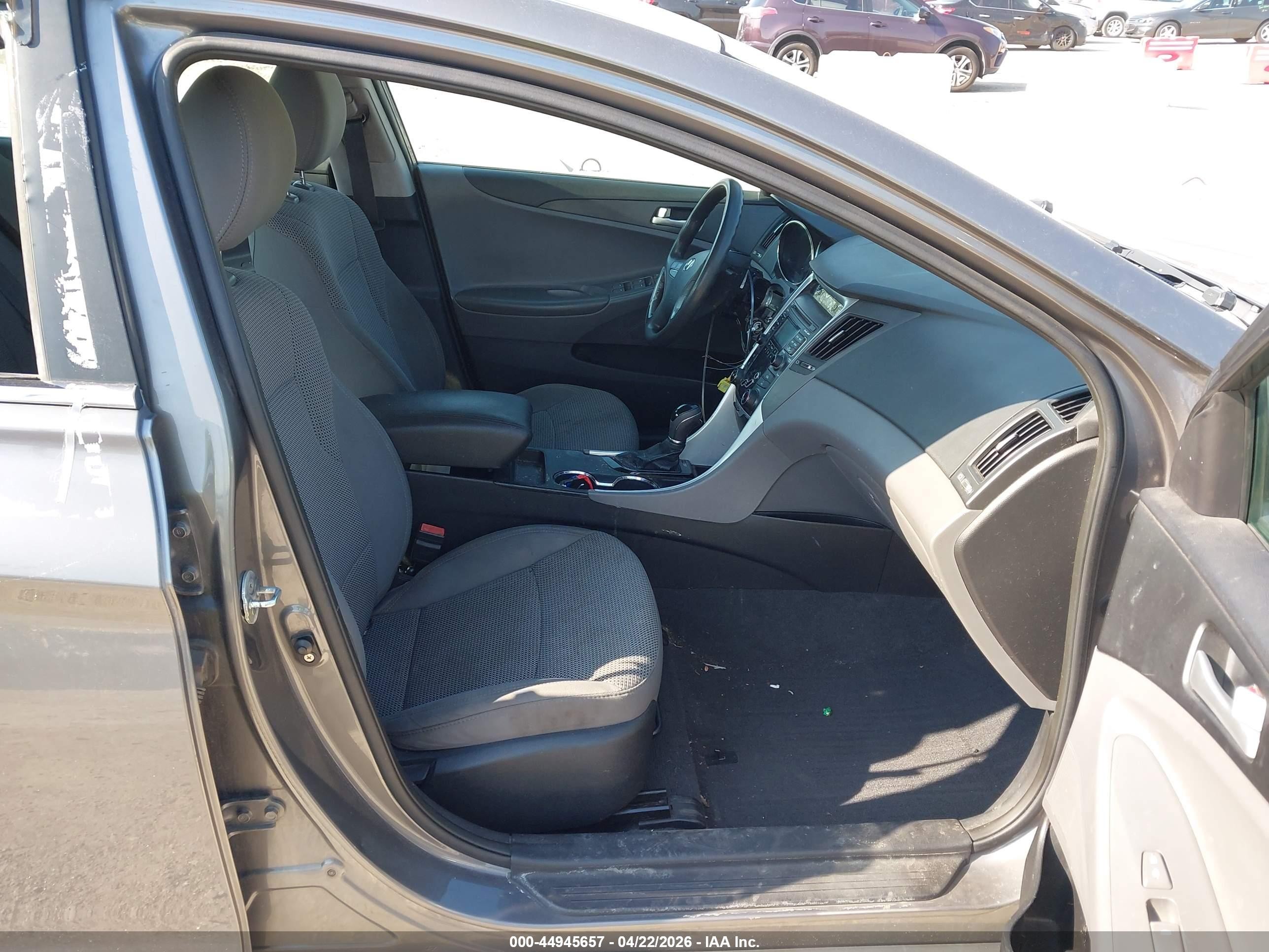 2011 Hyundai Sonata Gls Серый vin: 5NPEB4AC2BH146681