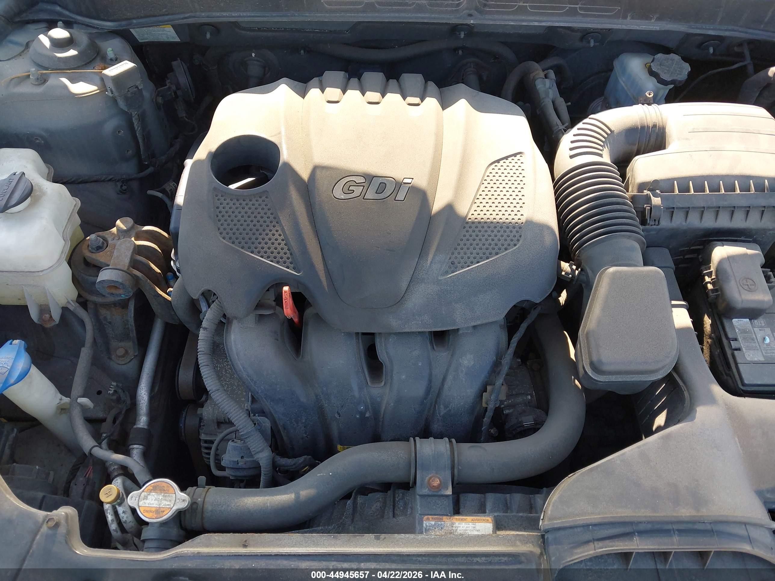 2011 Hyundai Sonata Gls Серый vin: 5NPEB4AC2BH146681