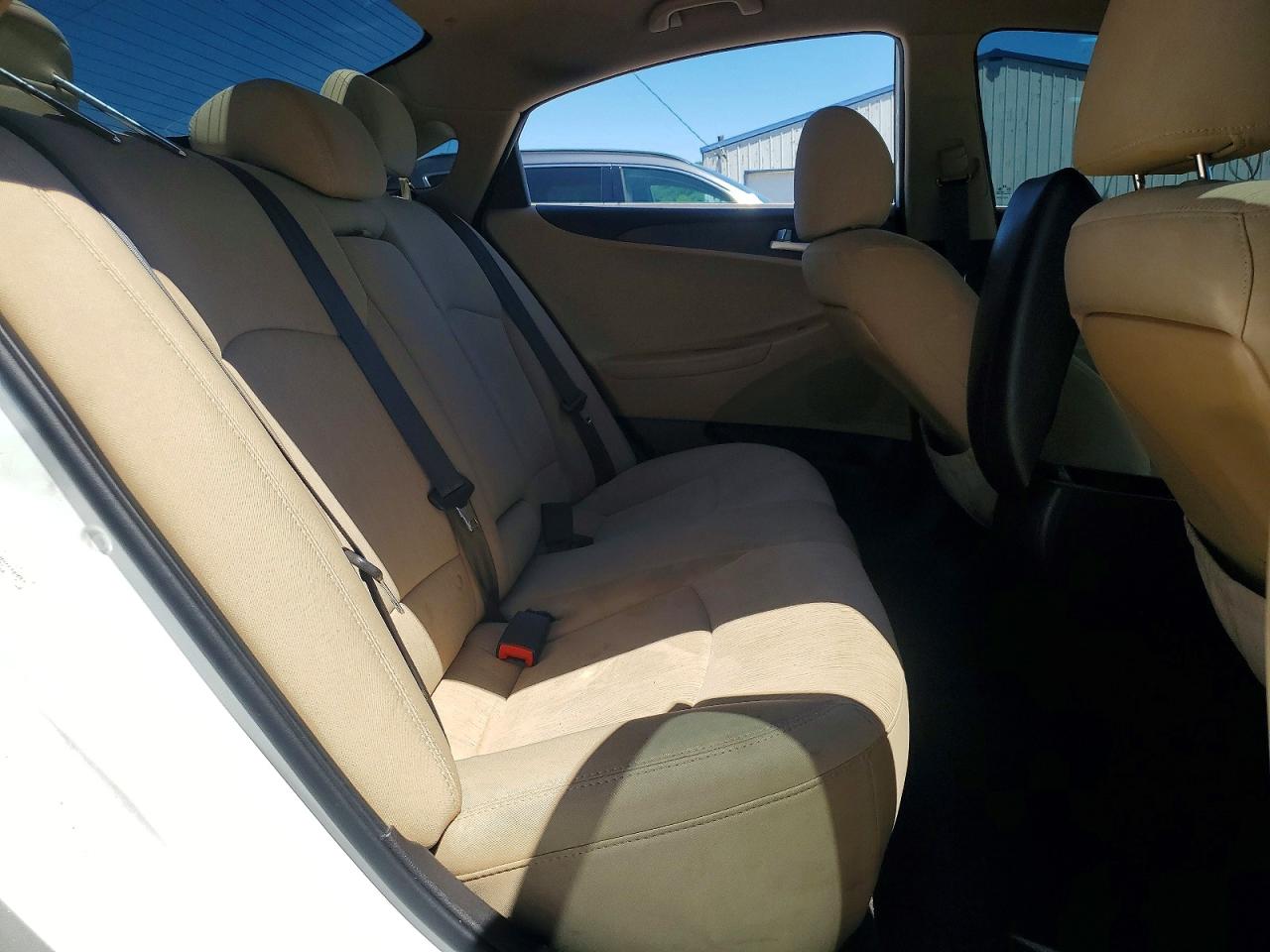 2011 Hyundai Sonata Gls White vin: 5NPEB4AC2BH149497