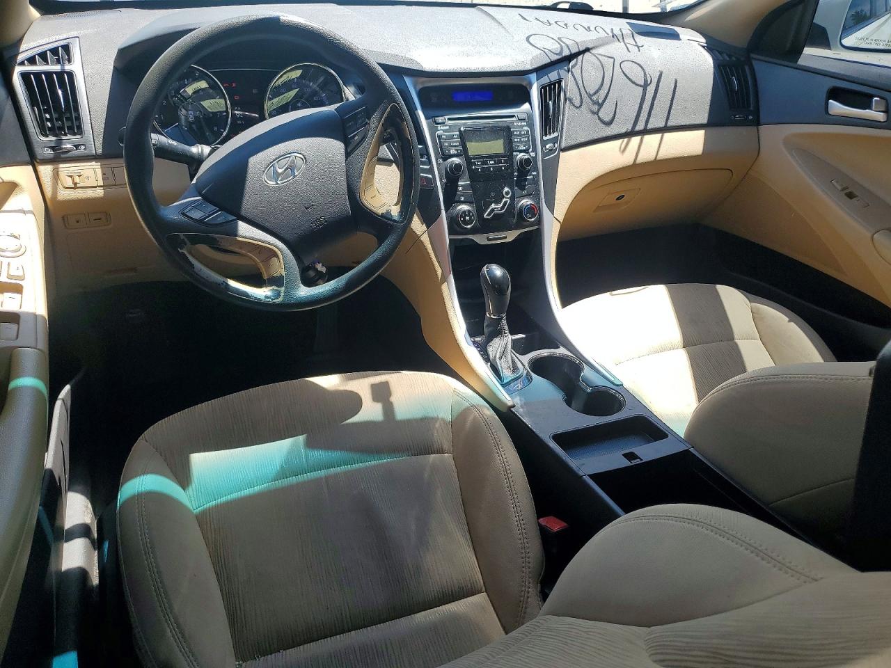 2011 Hyundai Sonata Gls White vin: 5NPEB4AC2BH149497