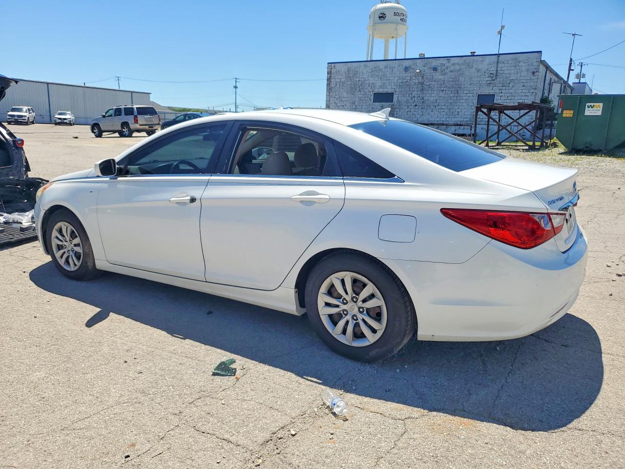 2011 Hyundai Sonata Gls White vin: 5NPEB4AC2BH149497