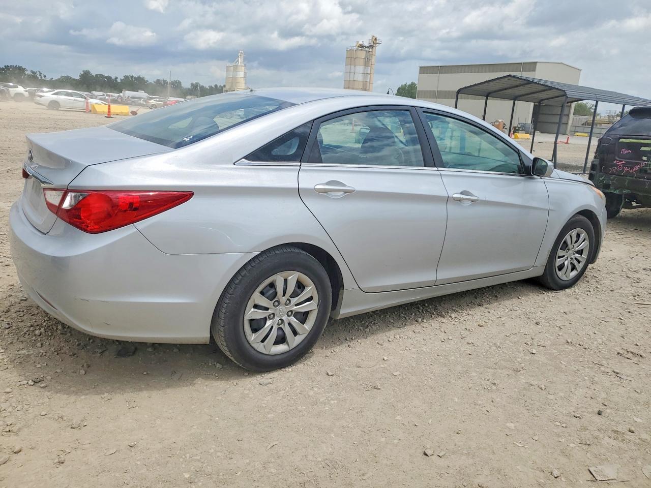 2011 Hyundai Sonata Gls Silver vin: 5NPEB4AC2BH152416