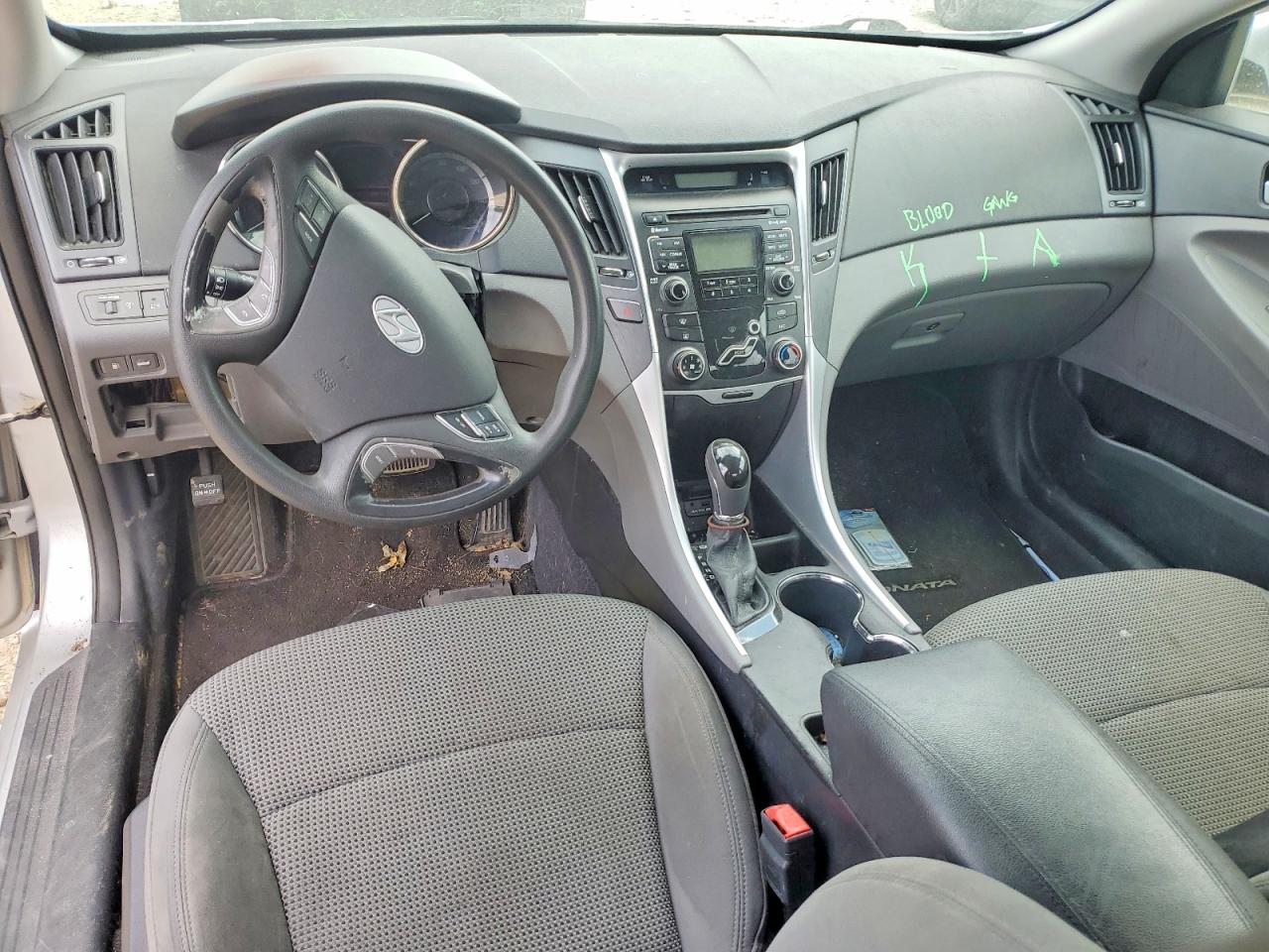 2011 Hyundai Sonata Gls Silver vin: 5NPEB4AC2BH152416