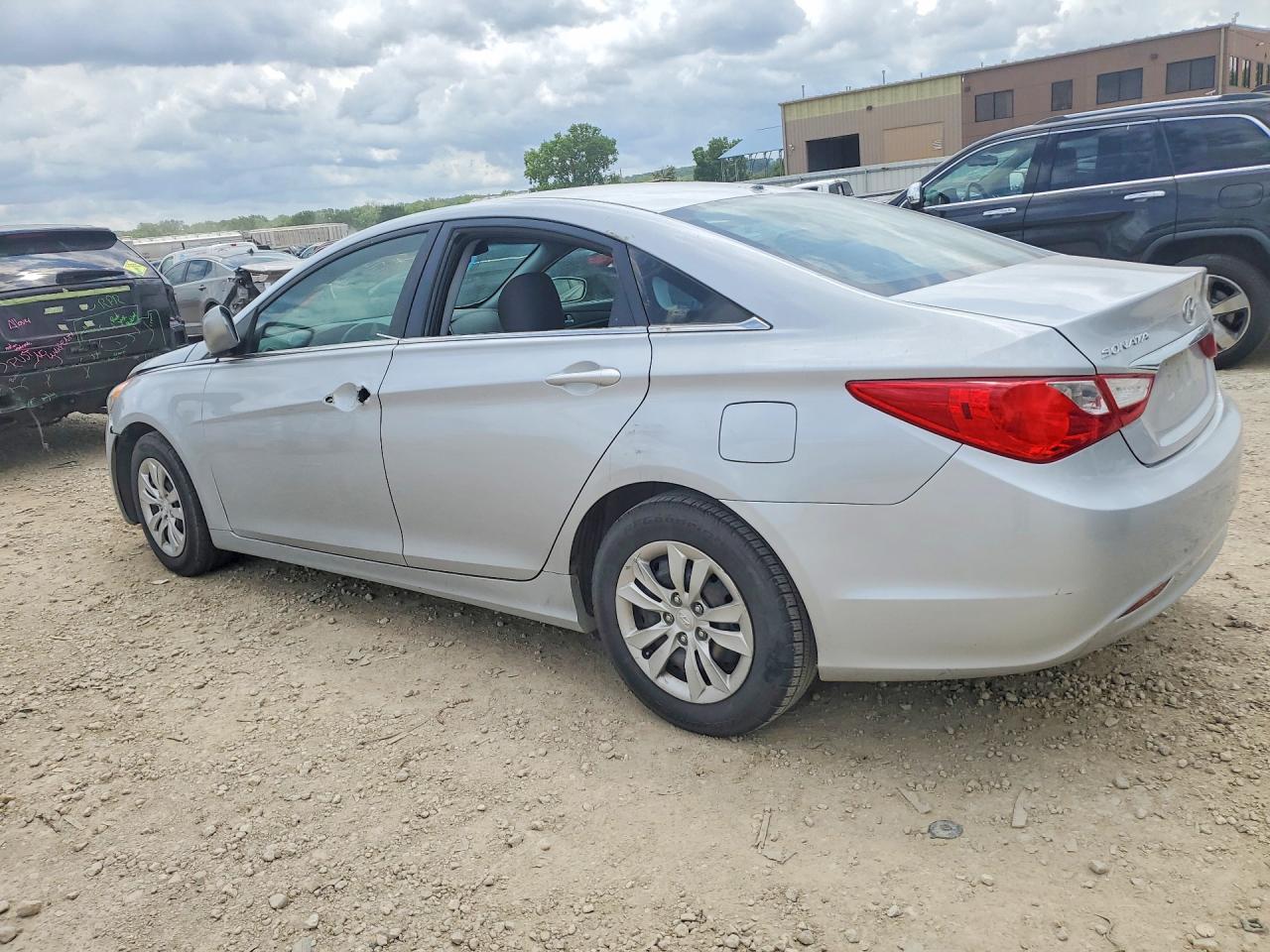 2011 Hyundai Sonata Gls Silver vin: 5NPEB4AC2BH152416