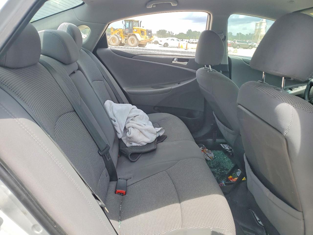 2011 Hyundai Sonata Gls Silver vin: 5NPEB4AC2BH152416