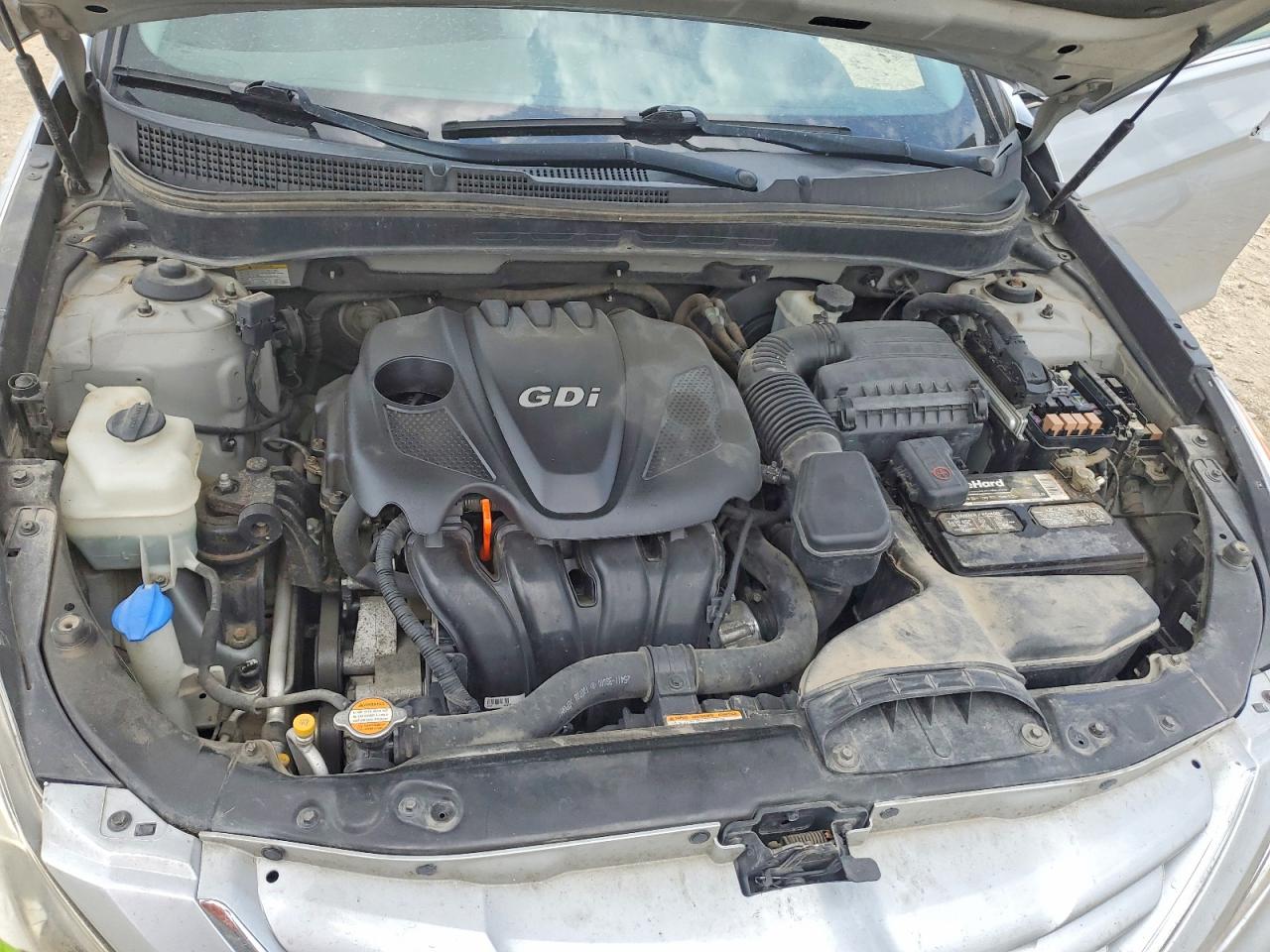 2011 Hyundai Sonata Gls Silver vin: 5NPEB4AC2BH152416