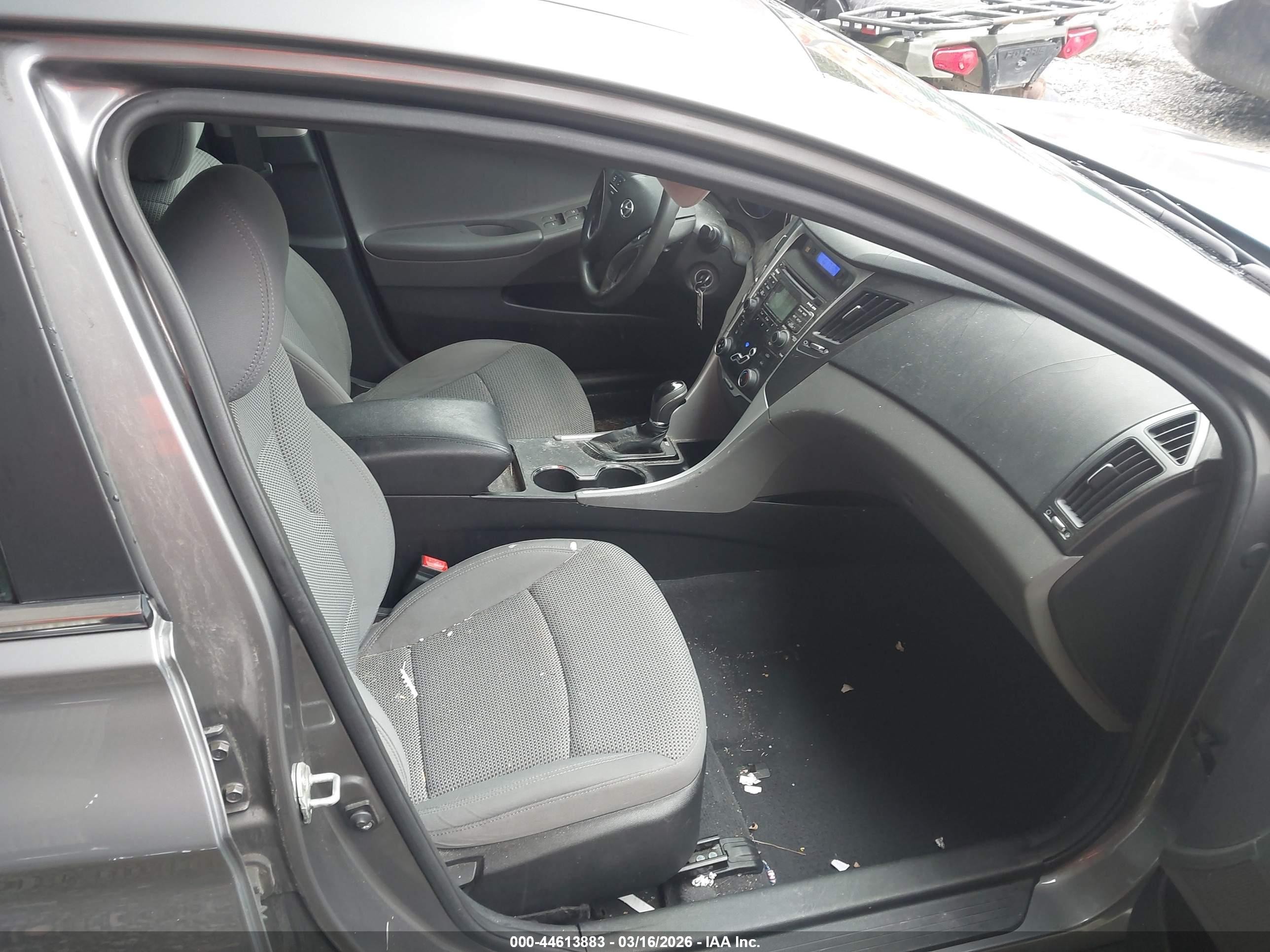 2011 Hyundai Sonata Gls Серый vin: 5NPEB4AC2BH159348