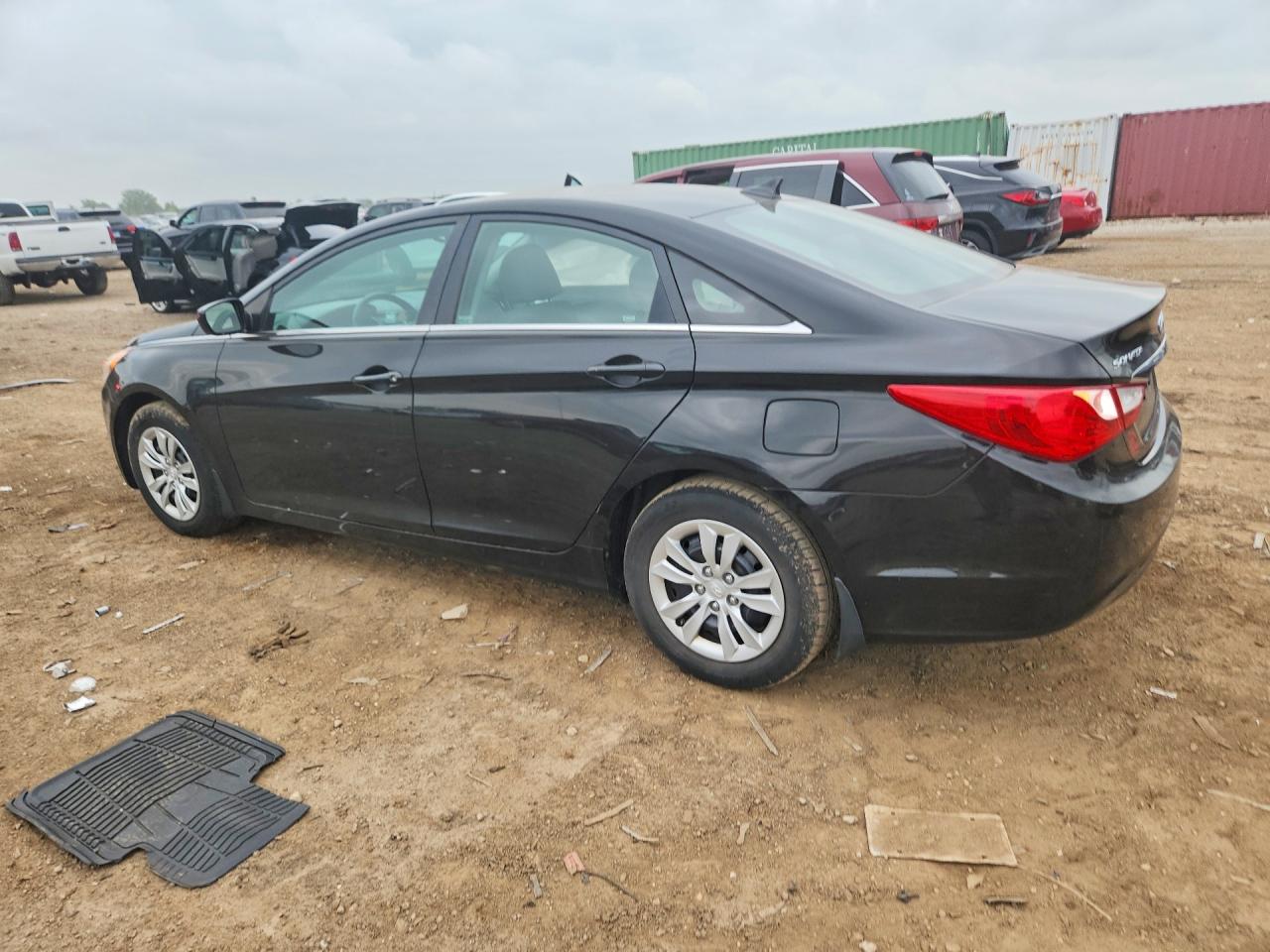 2011 Hyundai Sonata Gls Black vin: 5NPEB4AC2BH171001