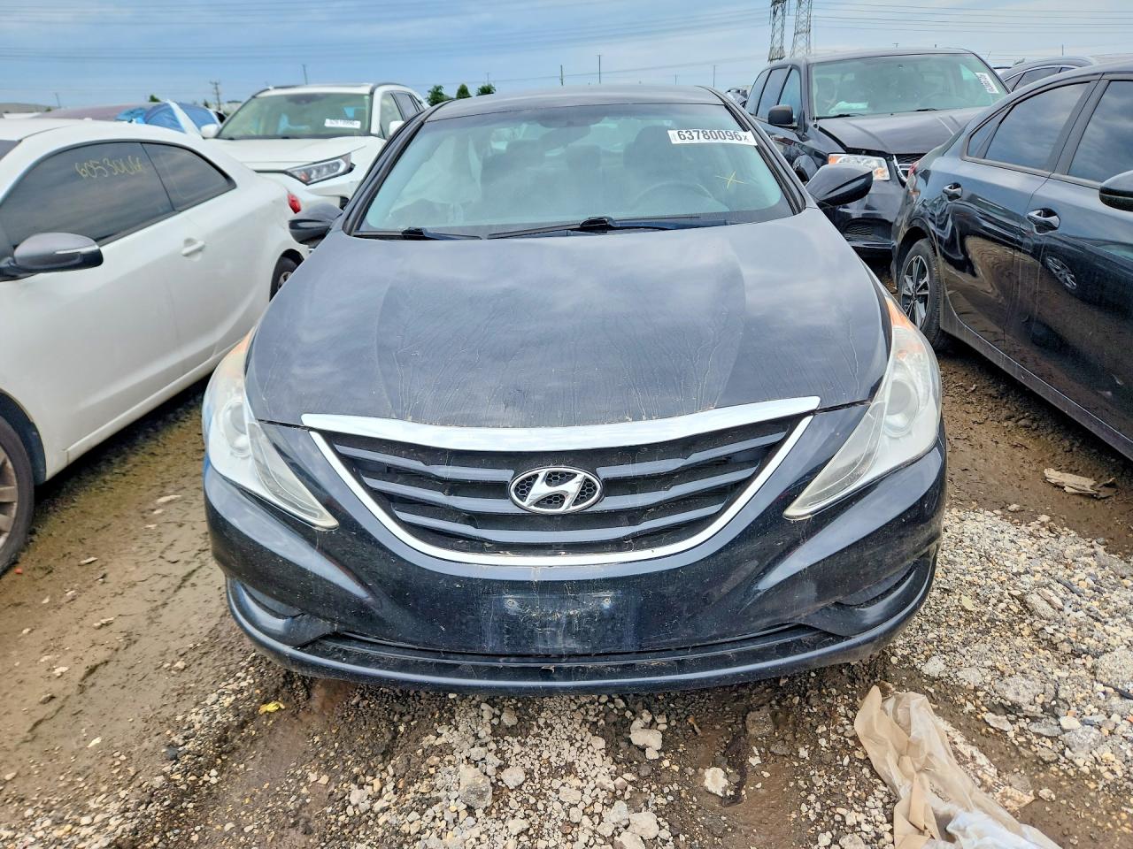 2011 Hyundai Sonata Gls Black vin: 5NPEB4AC2BH171001