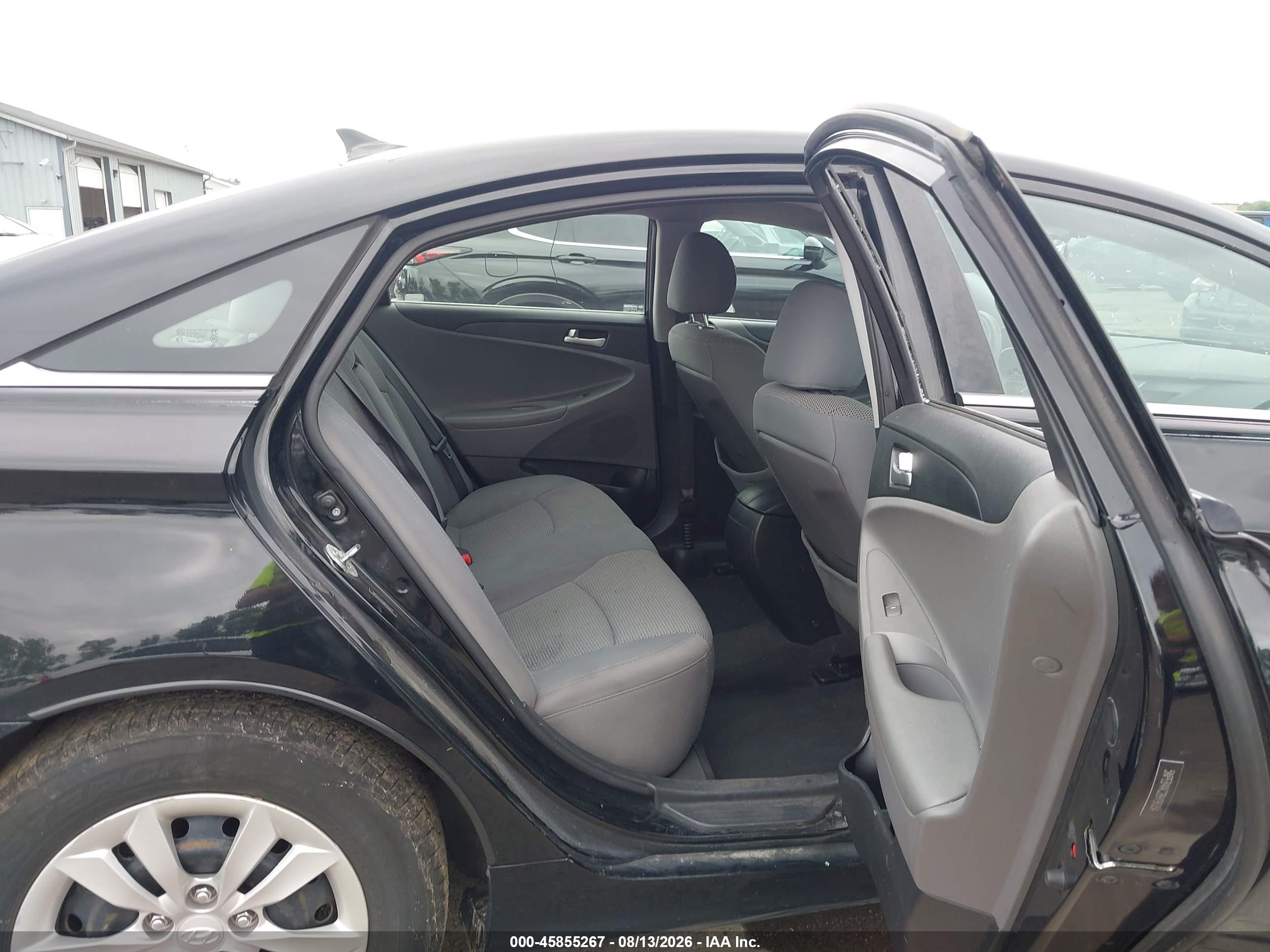 2011 Hyundai Sonata Gls Black vin: 5NPEB4AC2BH191054