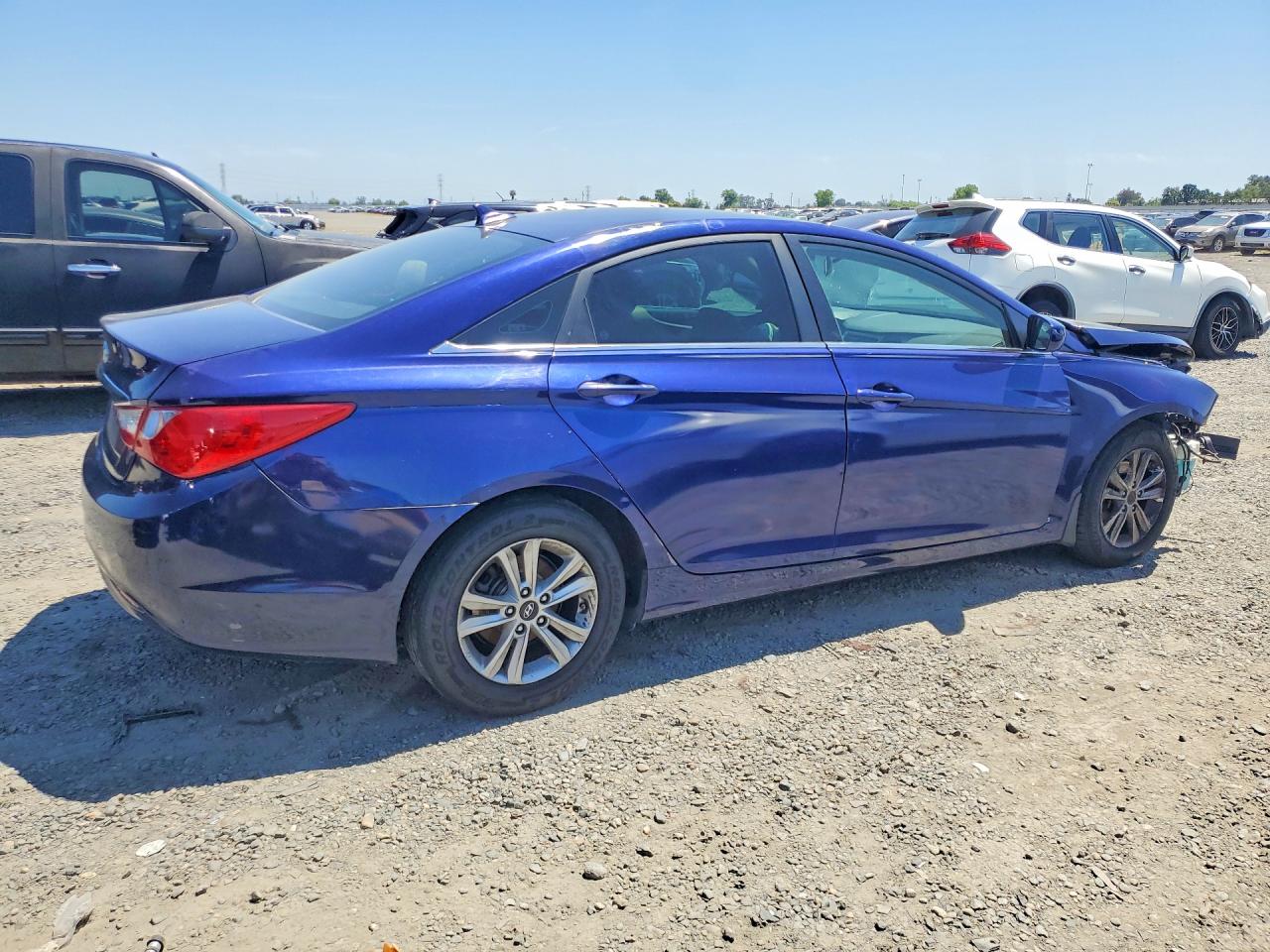 2011 Hyundai Sonata Gls Синий vin: 5NPEB4AC2BH200321