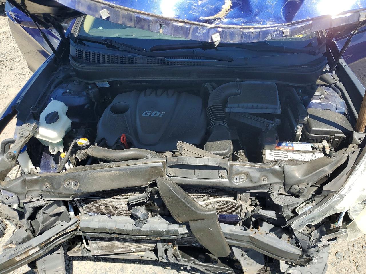2011 Hyundai Sonata Gls Синий vin: 5NPEB4AC2BH200321