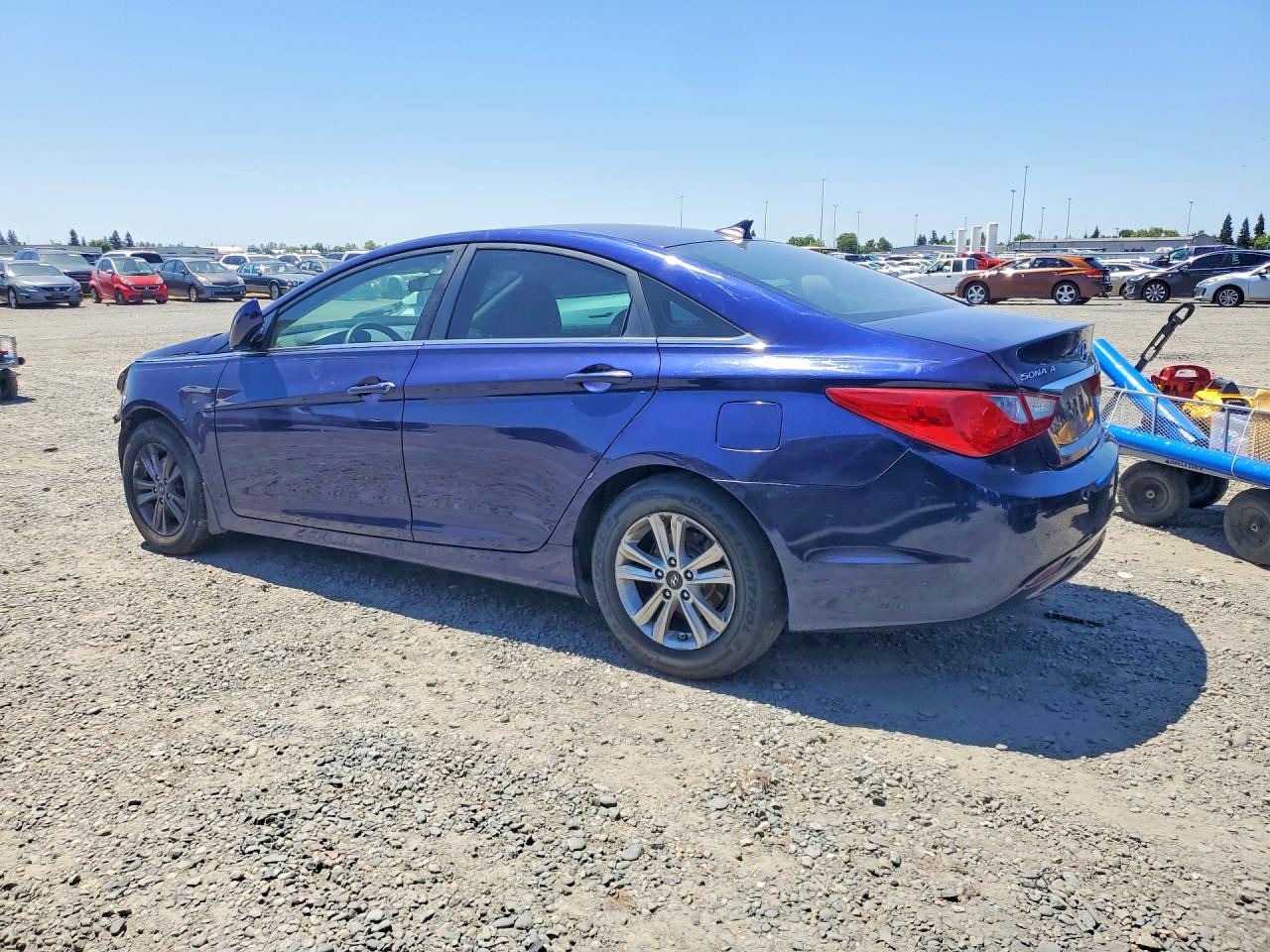 2011 Hyundai Sonata Gls Синий vin: 5NPEB4AC2BH200321