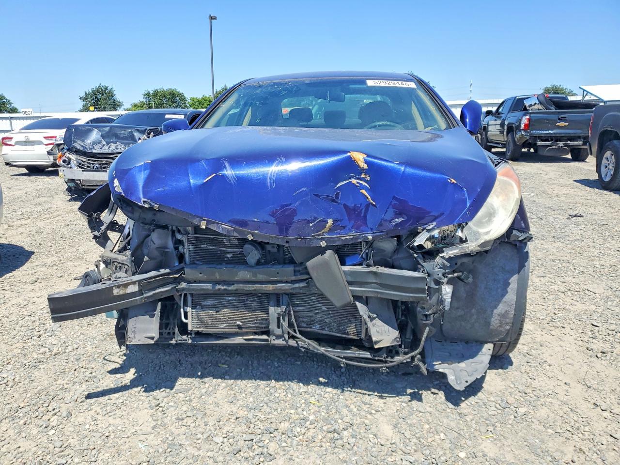 2011 Hyundai Sonata Gls Синий vin: 5NPEB4AC2BH200321
