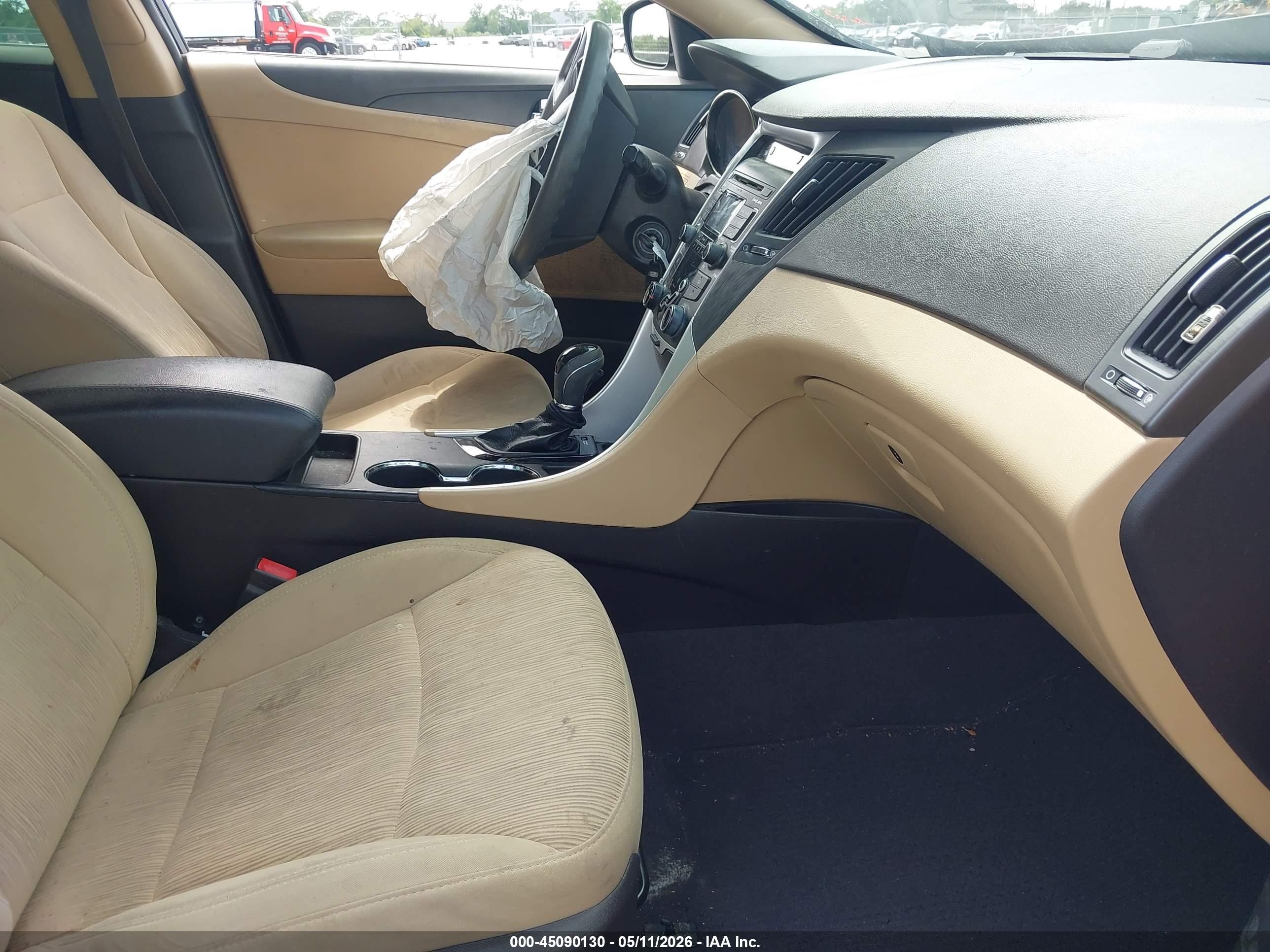 2011 Hyundai Sonata Gls Black vin: 5NPEB4AC2BH204756