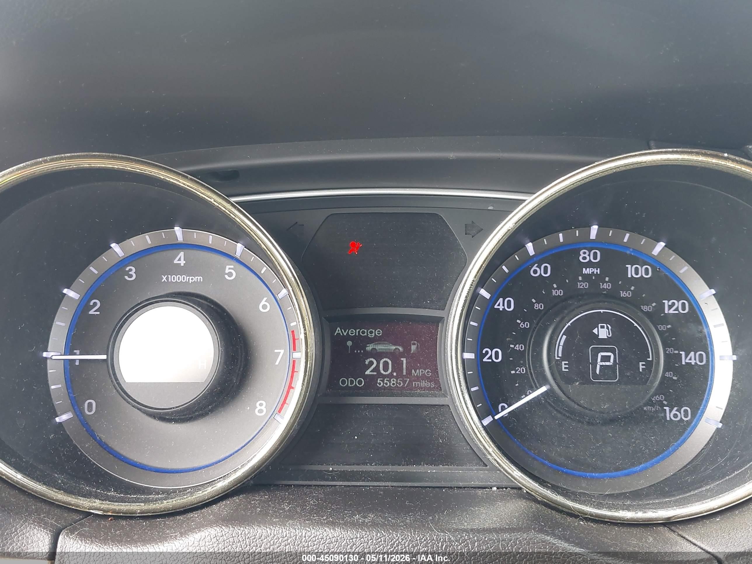 2011 Hyundai Sonata Gls Black vin: 5NPEB4AC2BH204756
