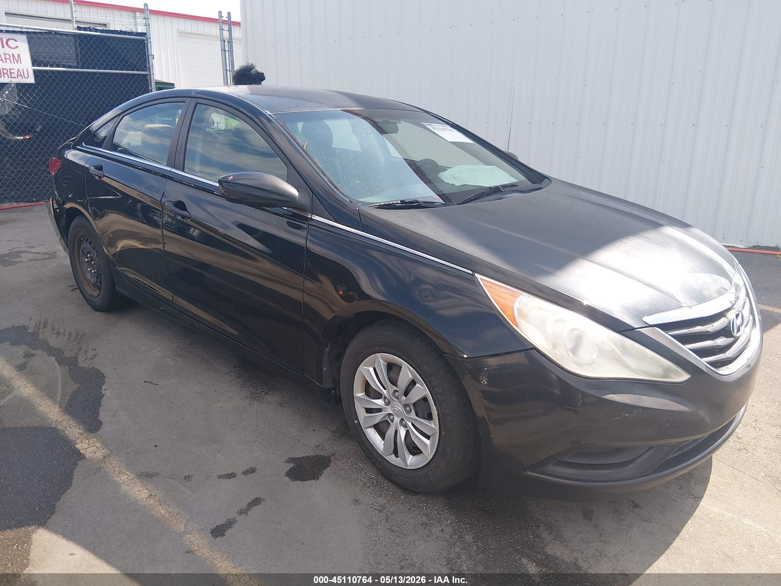 2011 Hyundai Sonata Gls Black vin: 5NPEB4AC2BH215711